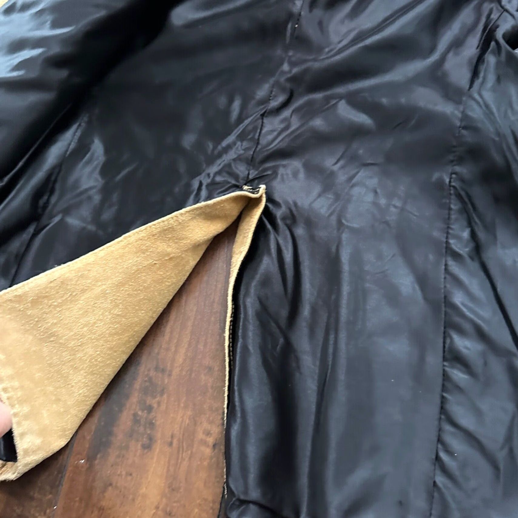 Vintage VINTAGE 1960s Western Leather Suede Coat Jacket Men 44 Brown Hippie Rockabilly 60s 70s Size US S / EU 44-46 / 1 - 7 Thumbnail