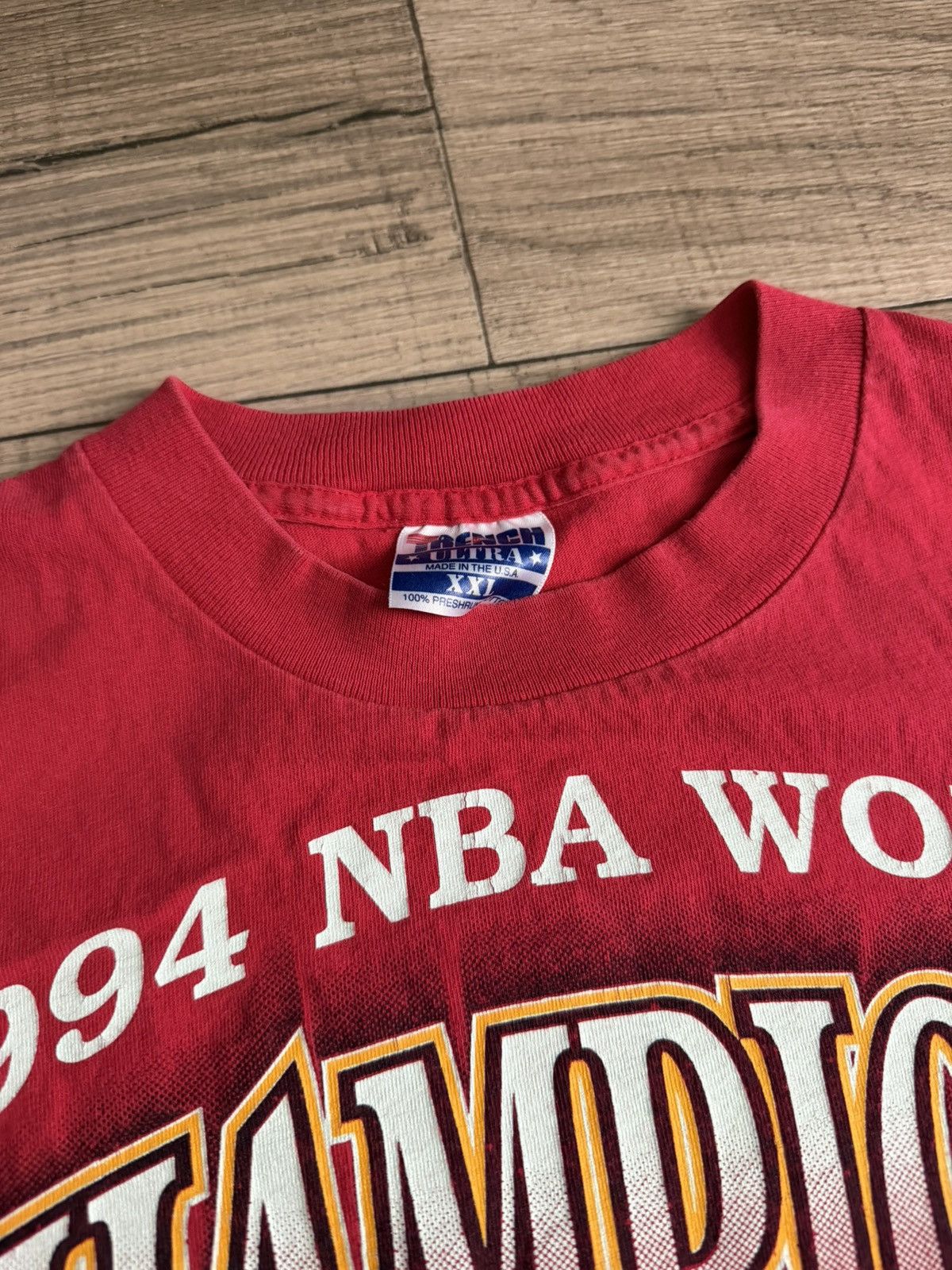 Other Vintage 90’s 1994 Houston Rockets NBA Champions T-shirt XXL Size US XXL / EU 58 / 5 - 6 Thumbnail