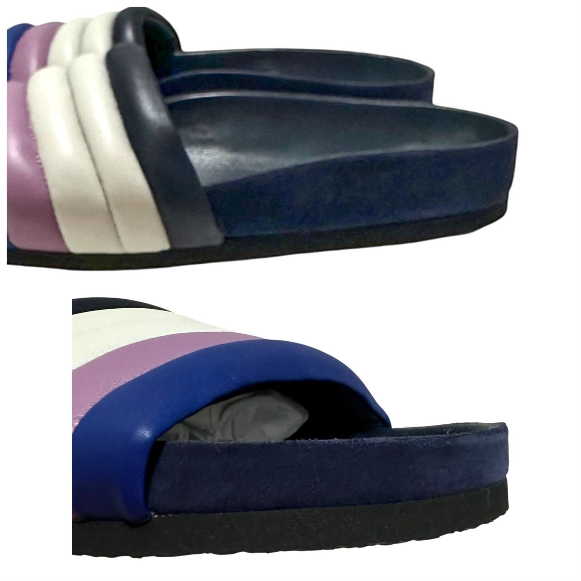 Isabel Marant Isabel Marant Hellea Slide Sandal Electrxic Blue, EU 37 NIB Size US 7 / IT 37 - 13 Thumbnail
