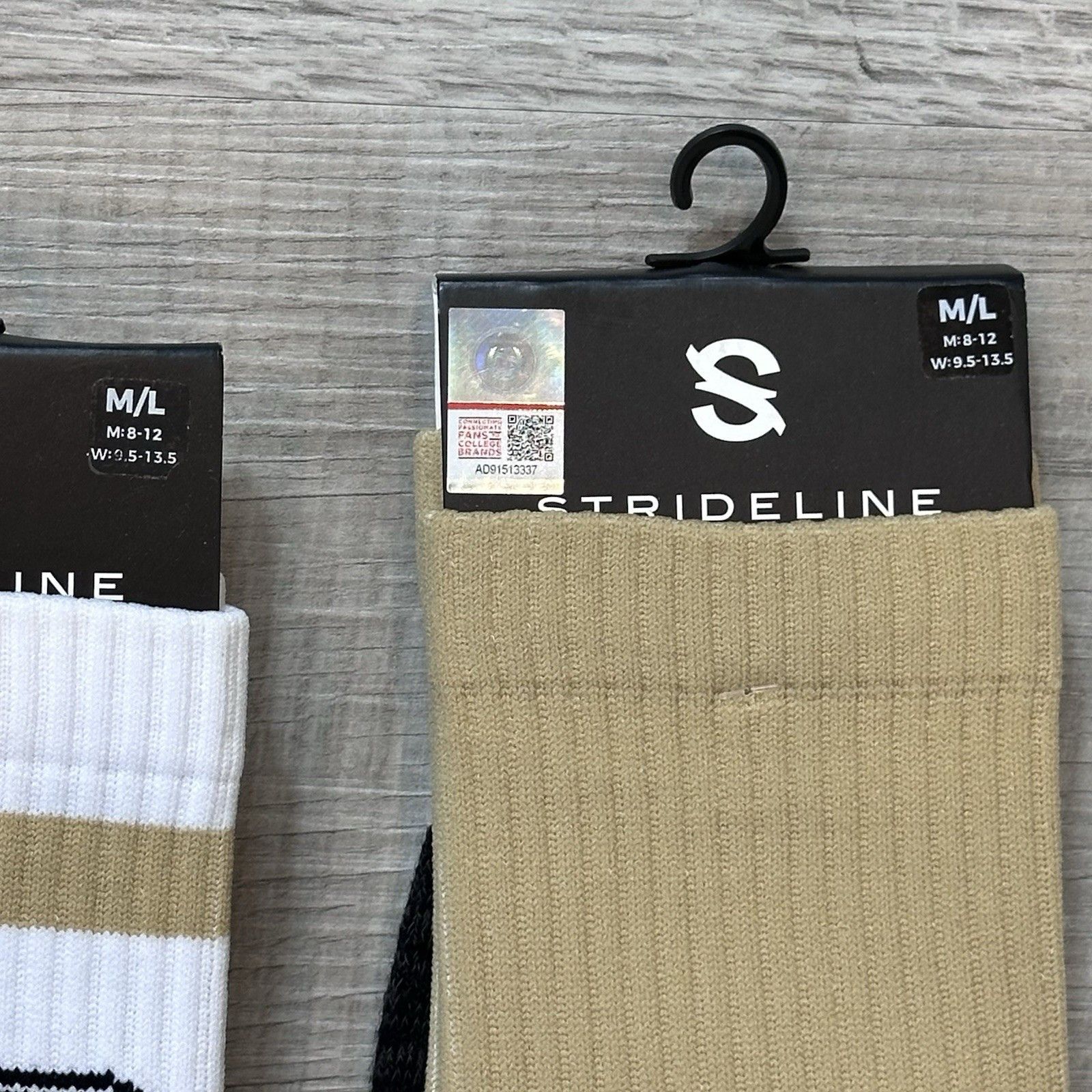 NCAA Strideline Purdue Boilermakers Crew Socks Size M/L- 2 Pairs Size ONE SIZE - 2 Thumbnail