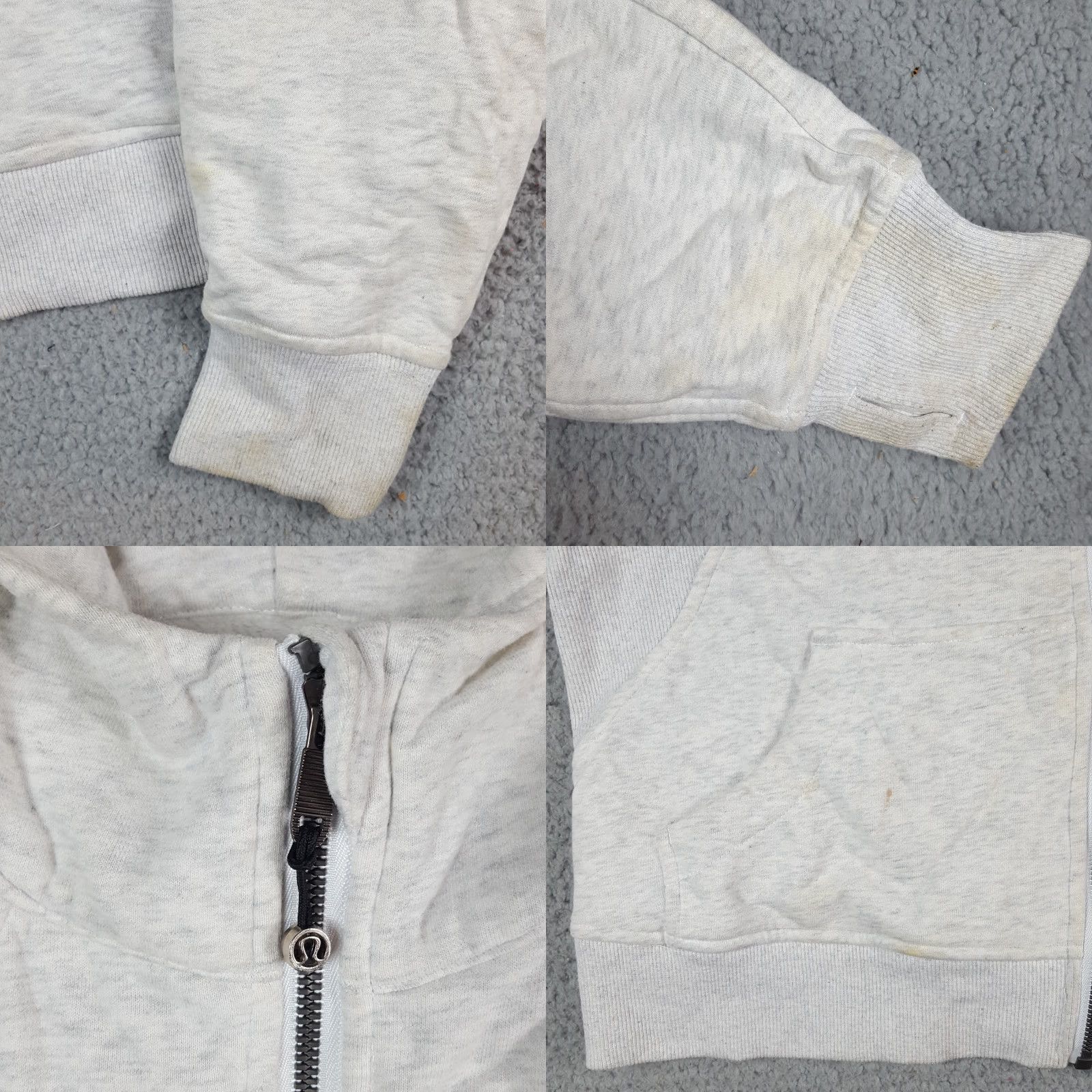 Lululemon Lululemon Scuba Hoodie Women's Size S Oversized Zip Up Crewneck Sweatshirt Gray Size S / US 4 / IT 40 - 8 Thumbnail