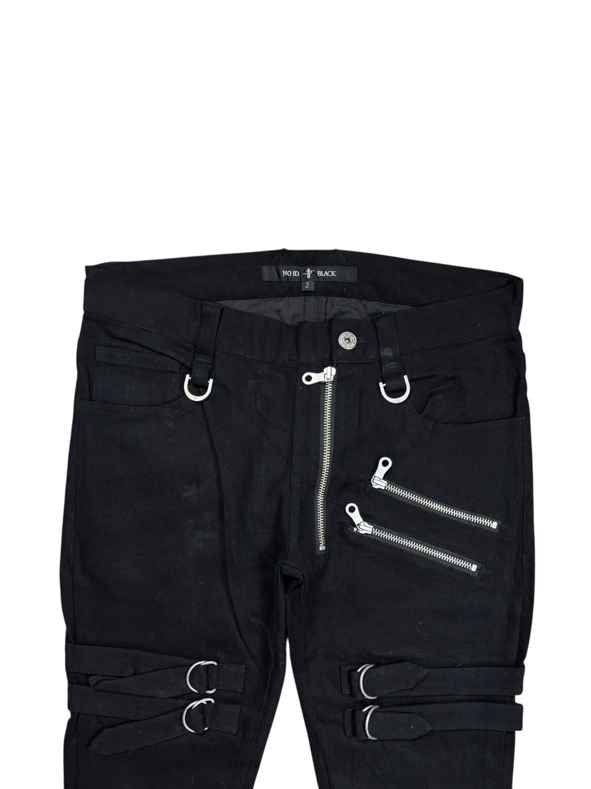 KMRii 2000s No ID - Multizips Vkei Style Pants Size US 29 - 3 Thumbnail