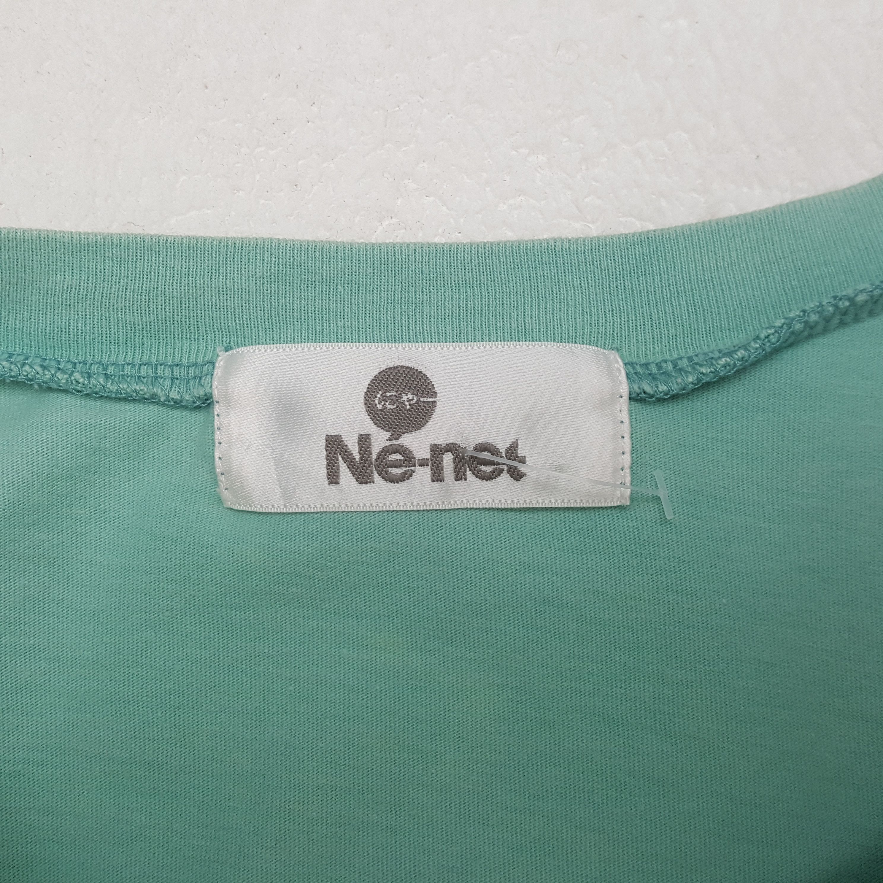Ne-Net Vintage Ne-net by Issey Miyake Japan Brand T-shirt RR29 Size US M / EU 48-50 / 2 - 4 Thumbnail