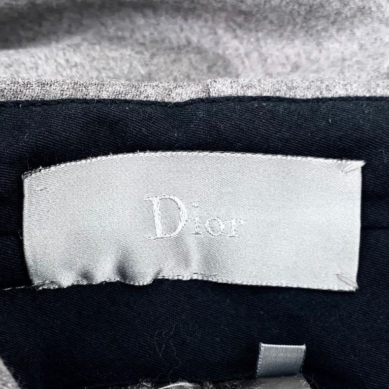 Dior Dior Gray Wool Casual Trousers Size 46 S-2507 Size 41" - 5 Thumbnail