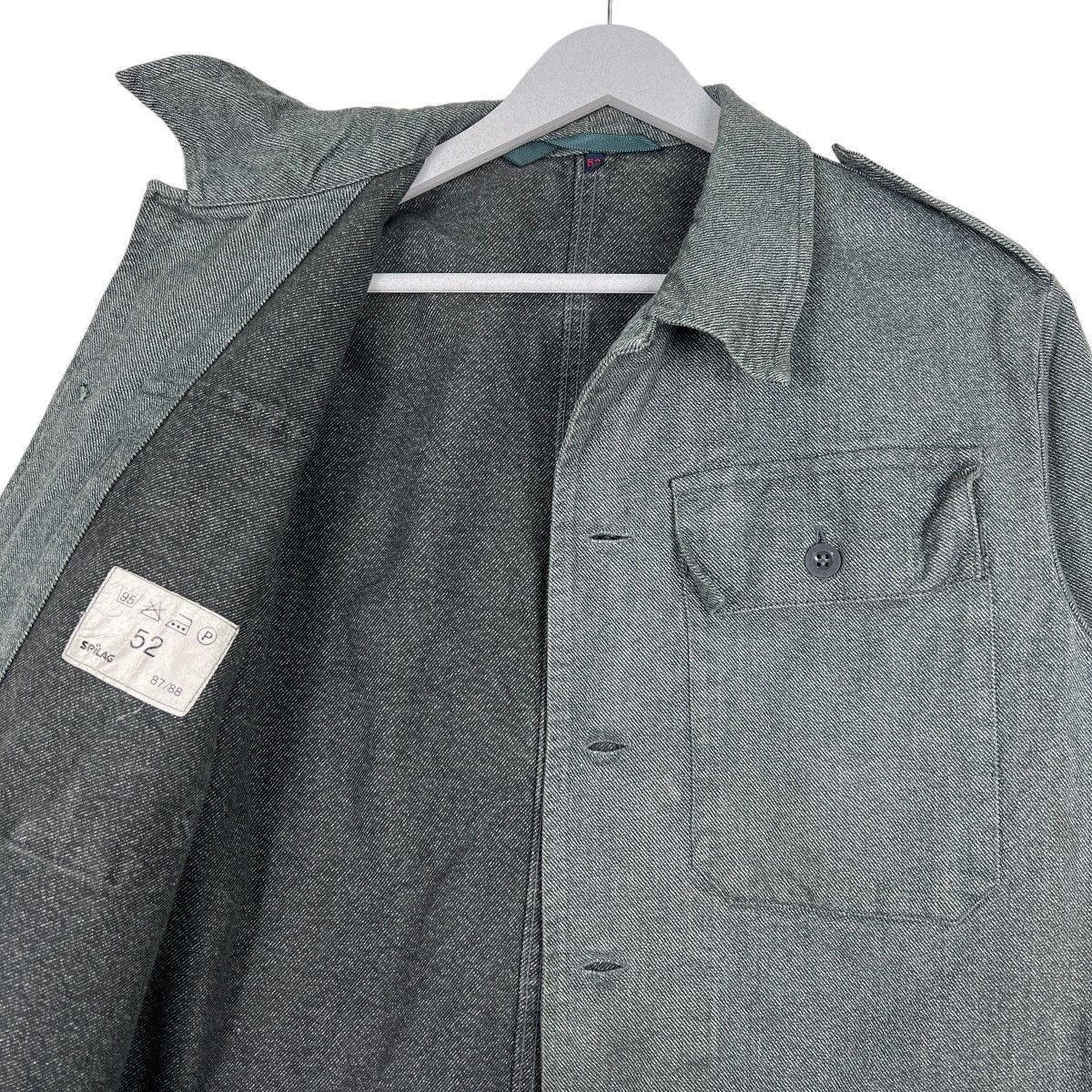 Vintage 🔥 TRUE 50s-60s VINTAGE SPILAG SWISS MILITARY SHIRTS JACKET Size US L / EU 52-54 / 3 - 10 Thumbnail