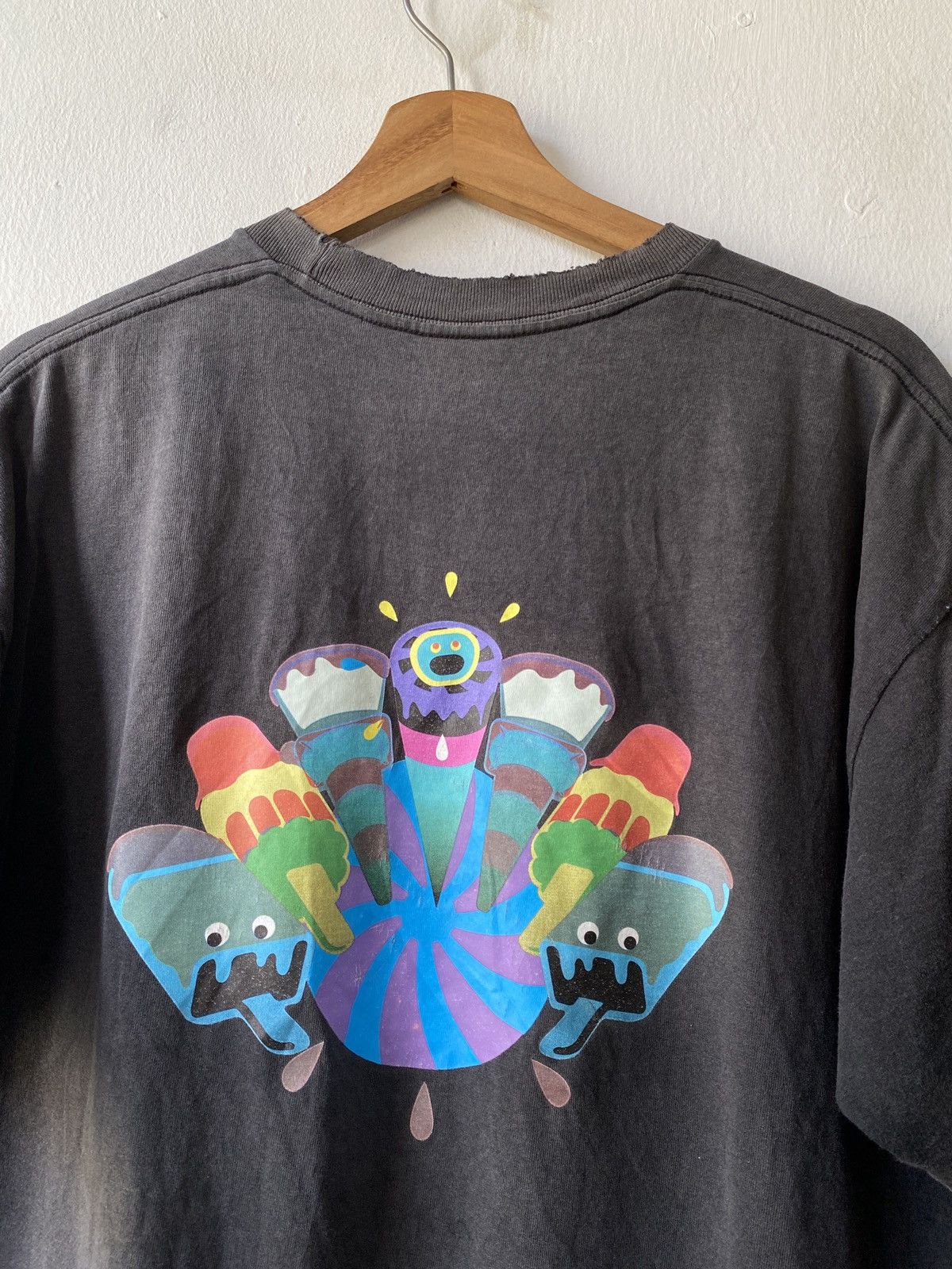 Billionaire Boys Club Vintage Billionaire Boy Club Ice Cream Distressed Tee Size US XL / EU 56 / 4 - 4 Thumbnail