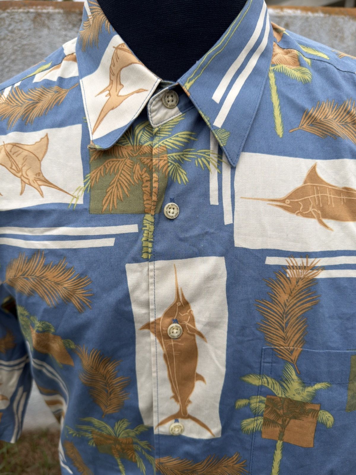 Reyn Spooner ShirtPreOwned Reyn Spooner Multicolored Hawaiian Men's L Size US L / EU 52-54 / 3 - 3 Thumbnail
