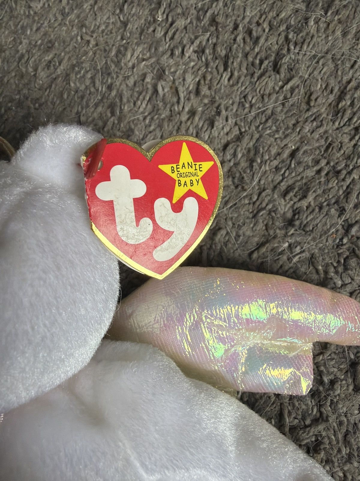 Vintage 1998 Ty Halo Beanie Baby Size ONE SIZE - 3 Thumbnail