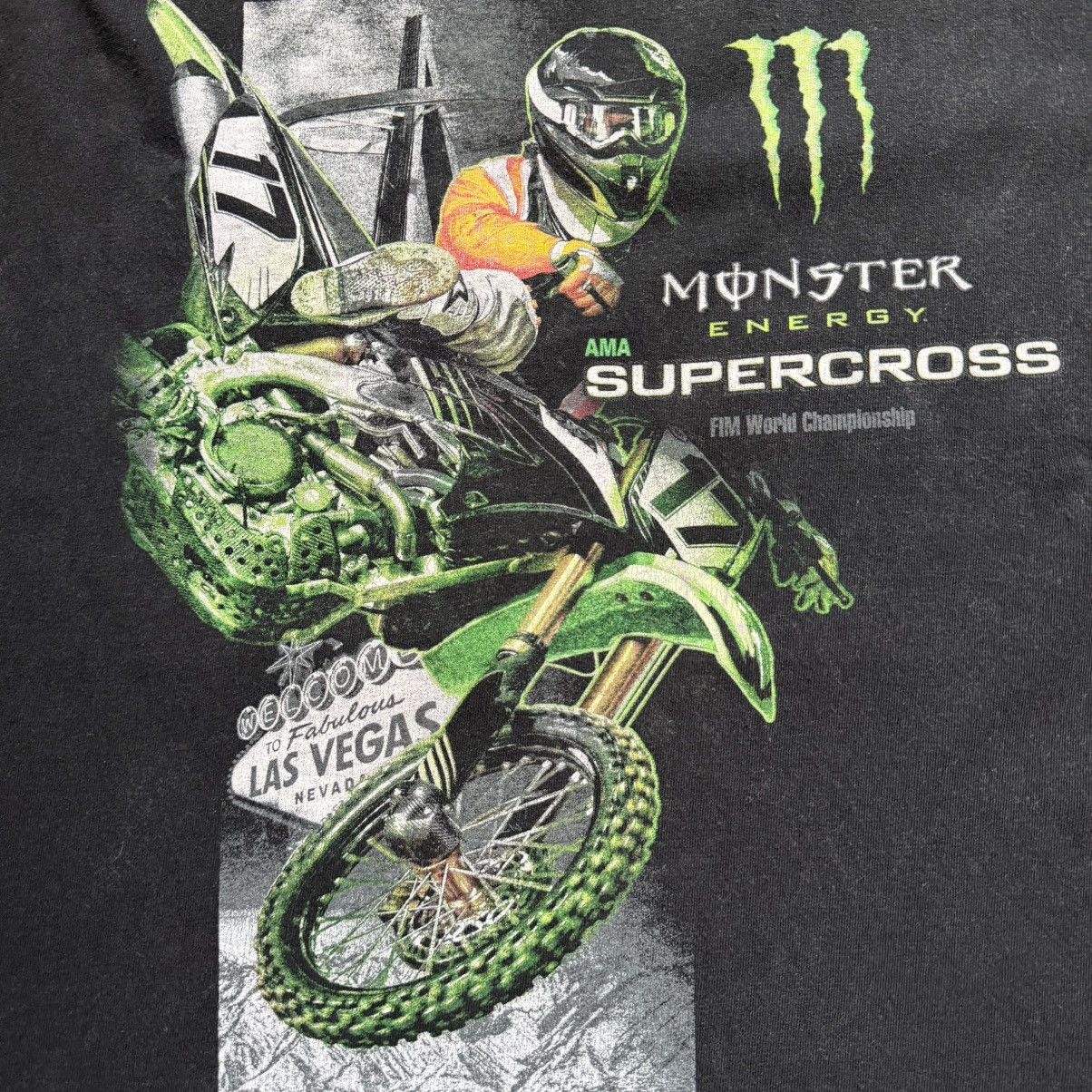 Indian Motorcycle Monster Energy Supercross FIM World Championship Tee Size US XXL / EU 58 / 5 - 5 Thumbnail
