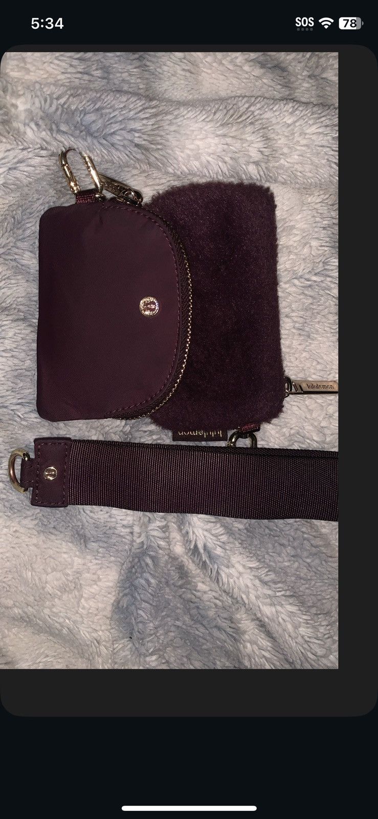 Lululemon Dual Pouch Wristlet Size ONE SIZE - 2 Thumbnail