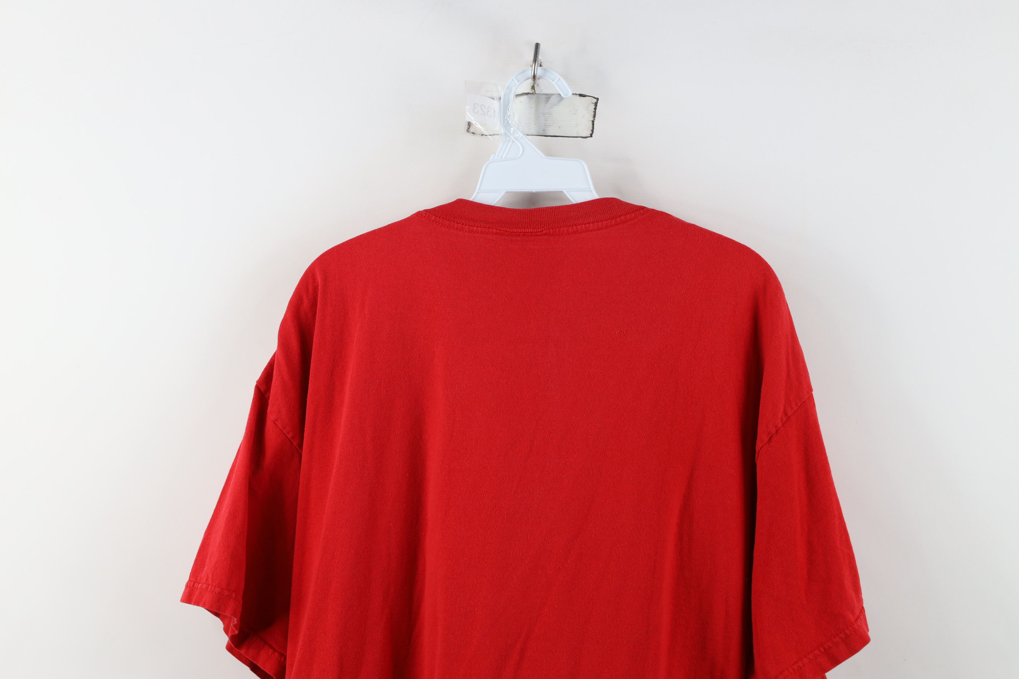 Vintage Vintage Y2K Cup Champs Detroit Red Wings Hockey T-Shirt Size US XL / EU 56 / 4 - 13 Thumbnail