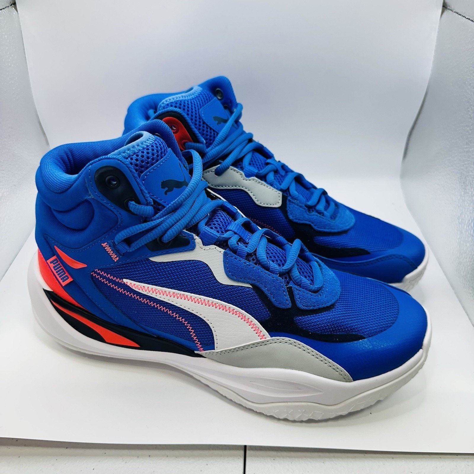 Puma Size 8 - Men’s PUMA Playmaker Pro Mid Persian Blue Size US 8 / EU 41 - 4 Thumbnail