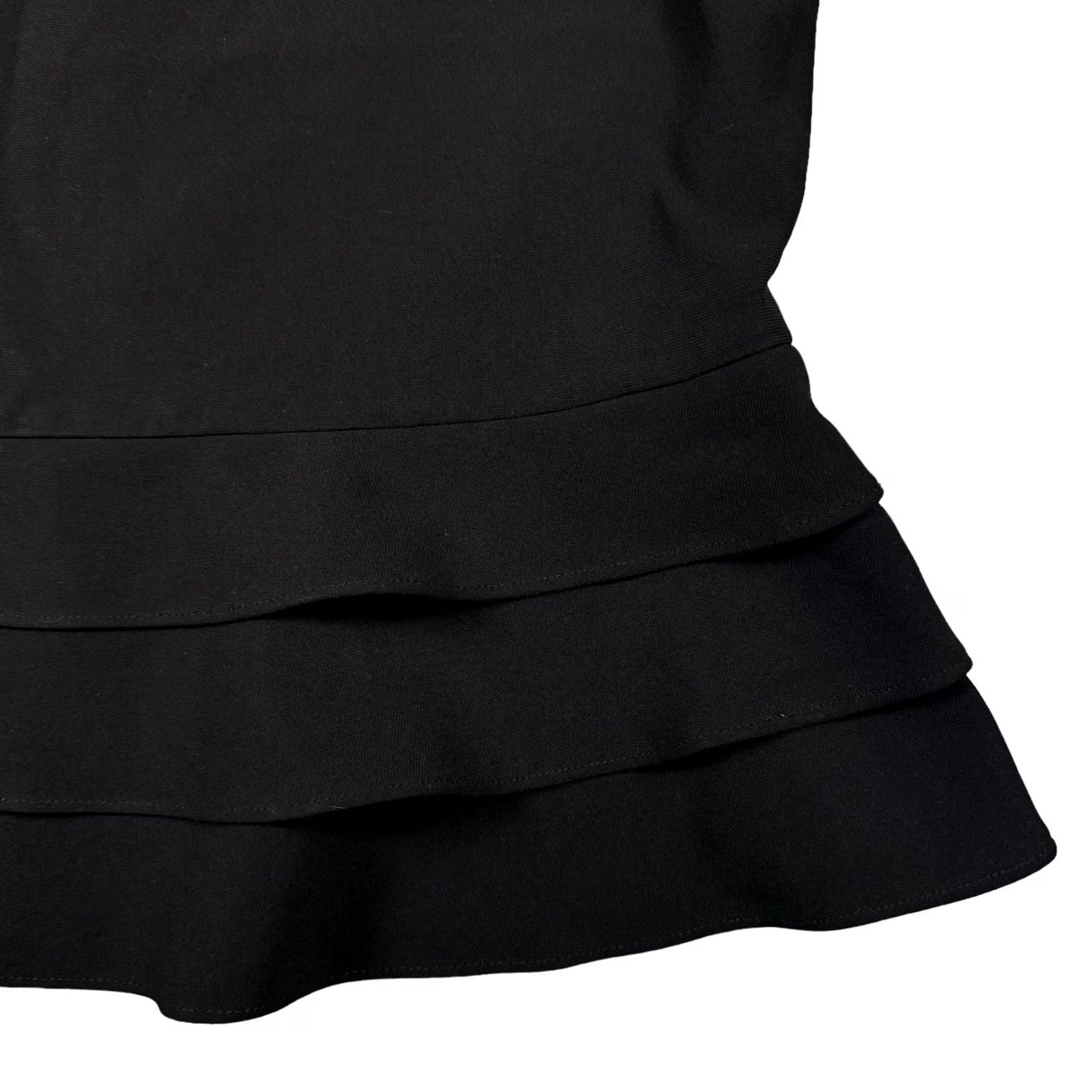 Ann Taylor Ann Taylor Skirt Women's Knee Length Flare Pleated Black Size 4 Size 27" / US 4 / IT 40 - 2 Thumbnail