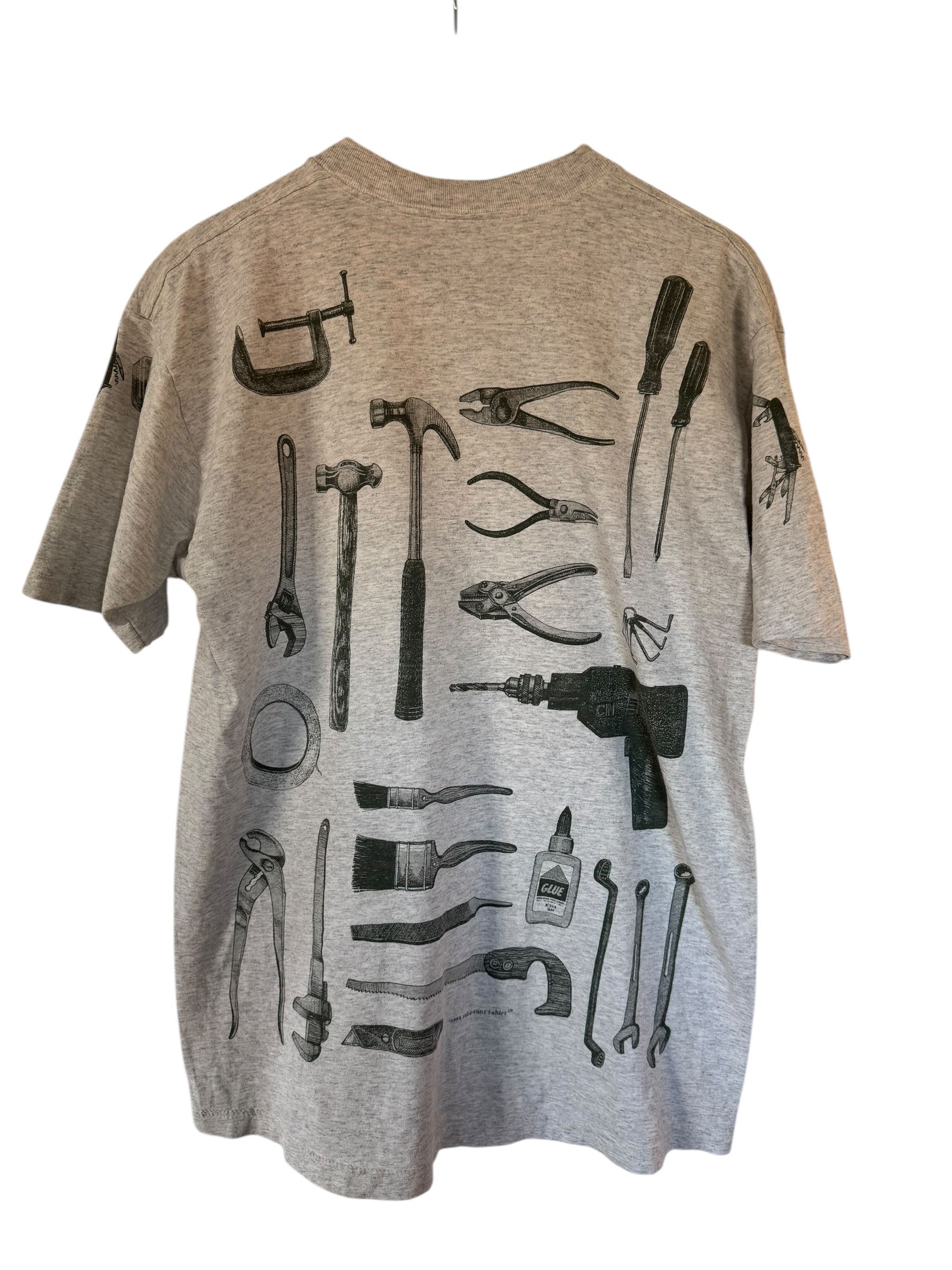 Round Two × Vintage Round Two Miami AOP Tools T-Shirt Size US XL / EU 56 / 4 - 2 Thumbnail