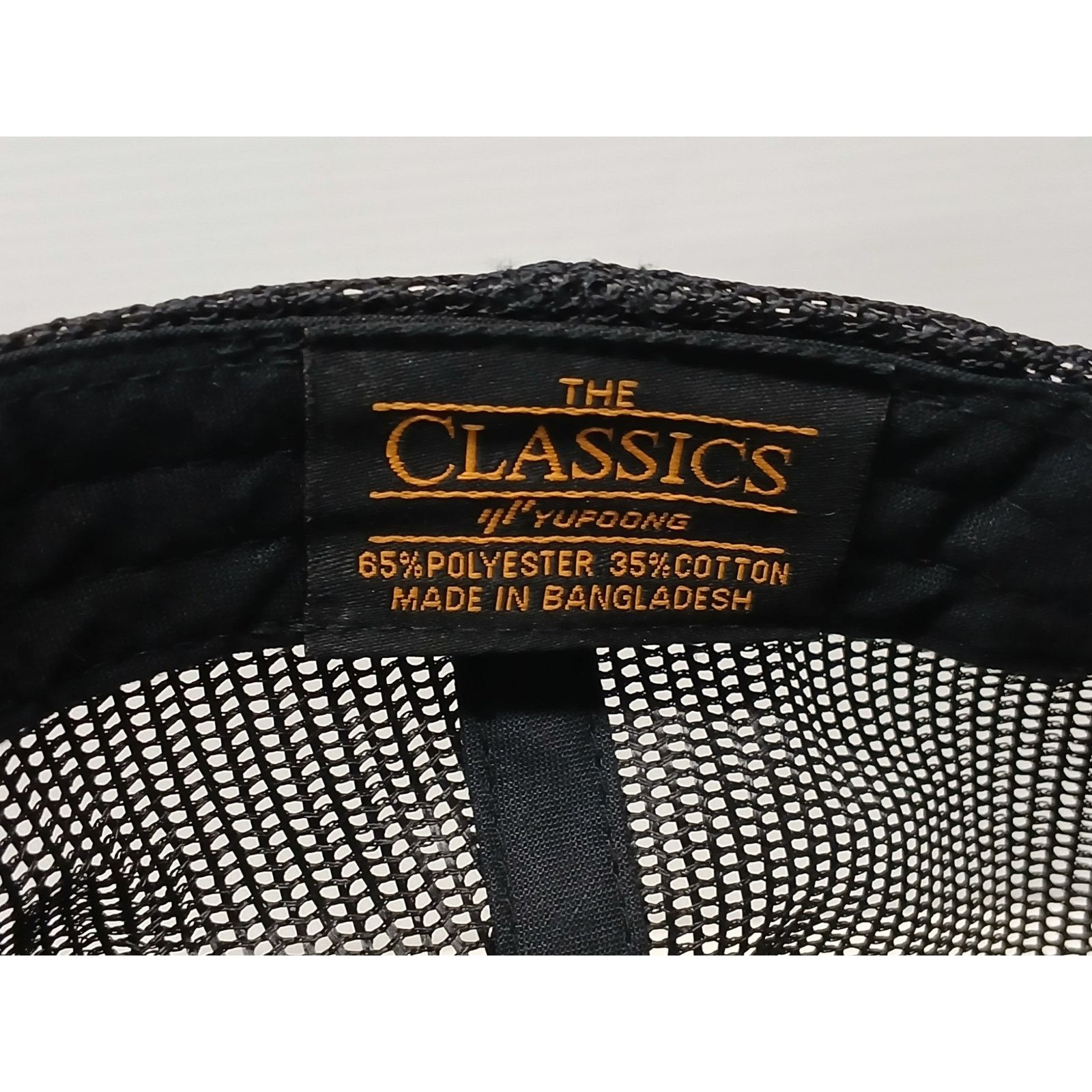 Other The Classics (OSFM) Black Mesh Snapback Hat/Cap Size ONE SIZE - 8 Thumbnail