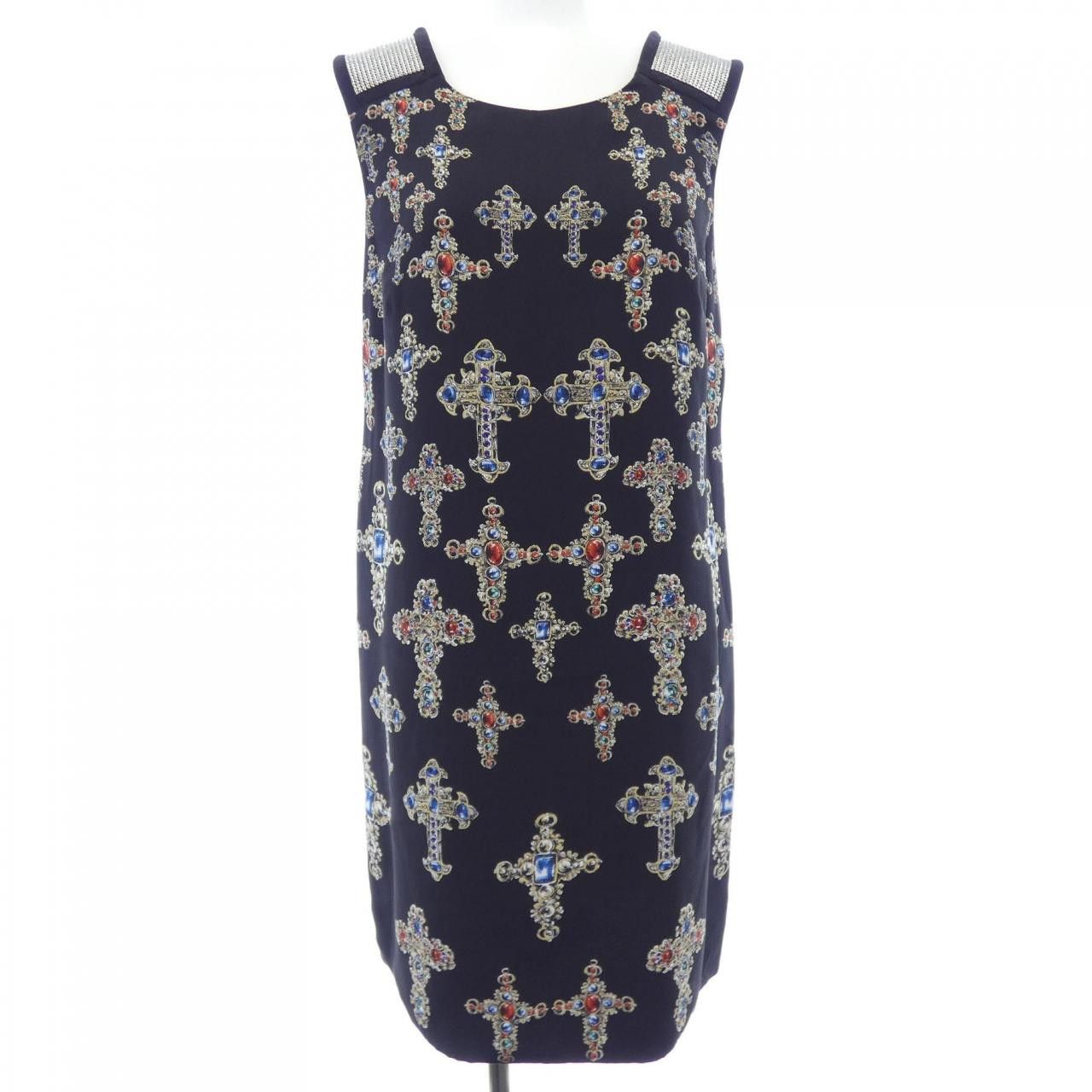 Versace Versace Versace Silk Dress Textile Dresses DUTY FREE for USA Size ONE SIZE - 1 Thumbnail