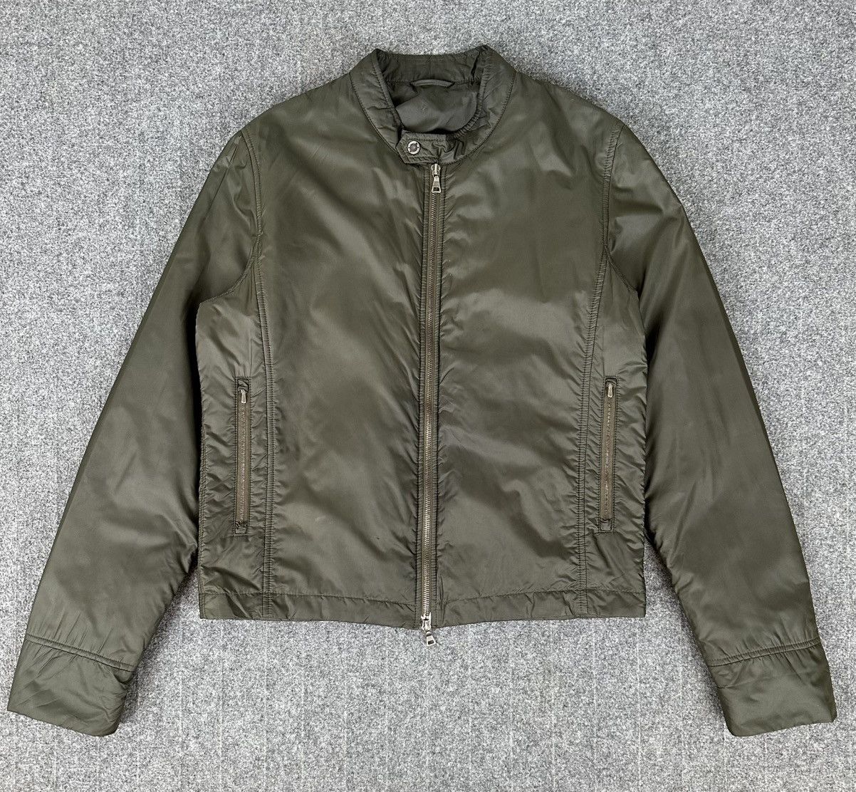 Jil Sander Jil Sander - Raf Simons - Collar Cuffs Nylon Rider Zip-up Size US M / EU 48-50 / 2 - 1 Thumbnail