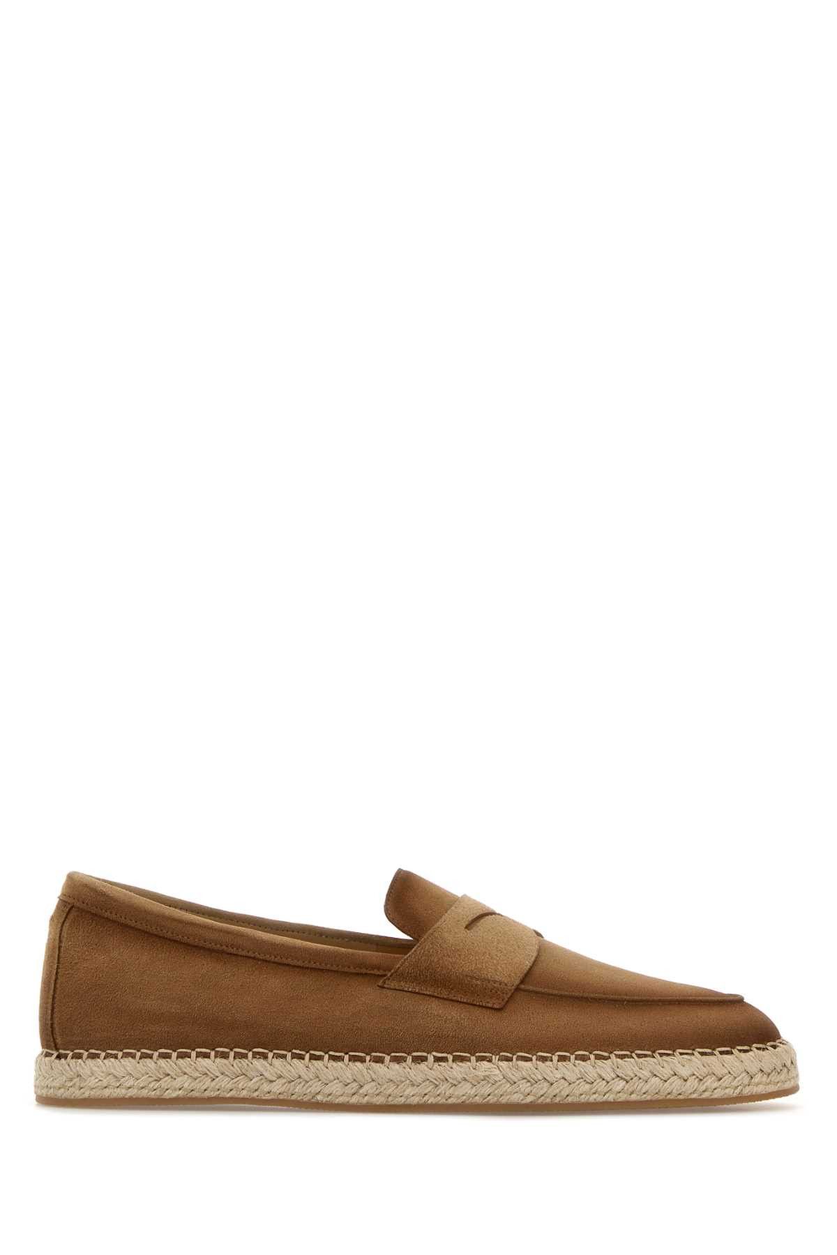 Santoni Camel Suede Carlo Espadrilles Size US 9.5 / EU 42-43 - 1 Thumbnail
