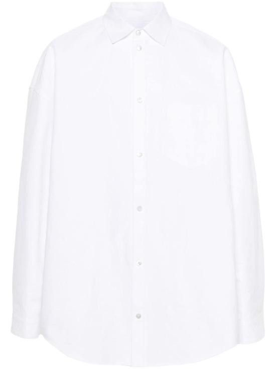 Balenciaga BALENCIAGA Women Shirts 794462 TQM309140 White Size S / US 4 / IT 40 - 1 Thumbnail