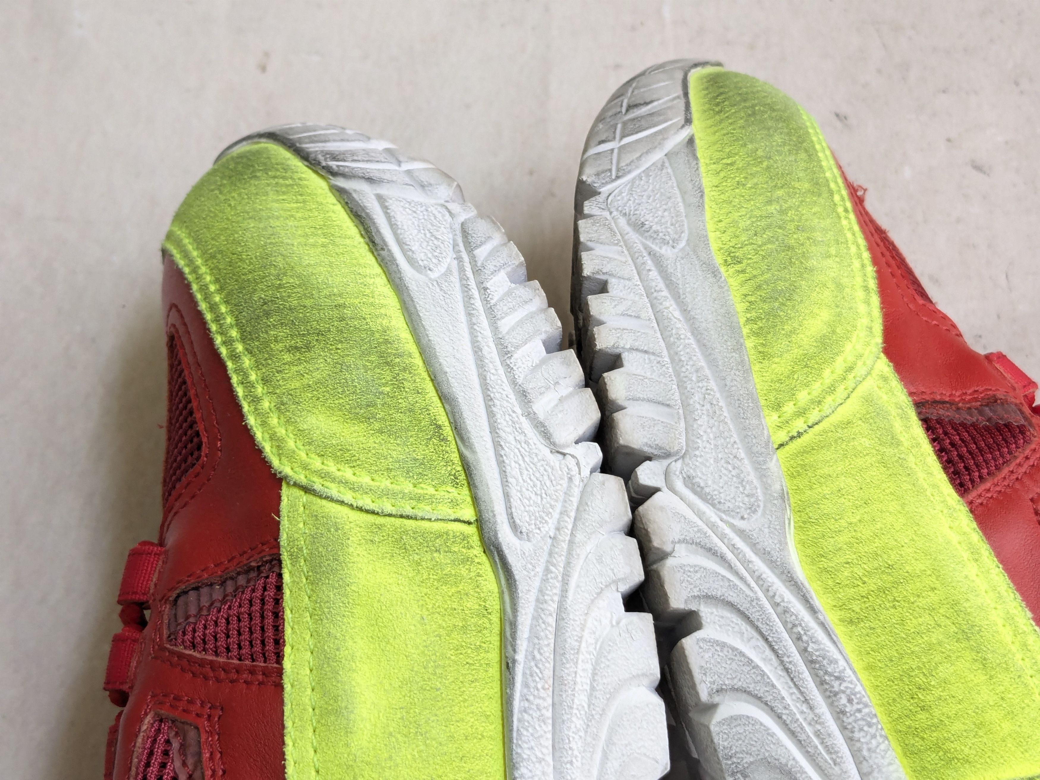 Maison Margiela Maison Margiela Security Sneakers Green Red 13 46 Size US 13 / EU 46 - 8 Thumbnail