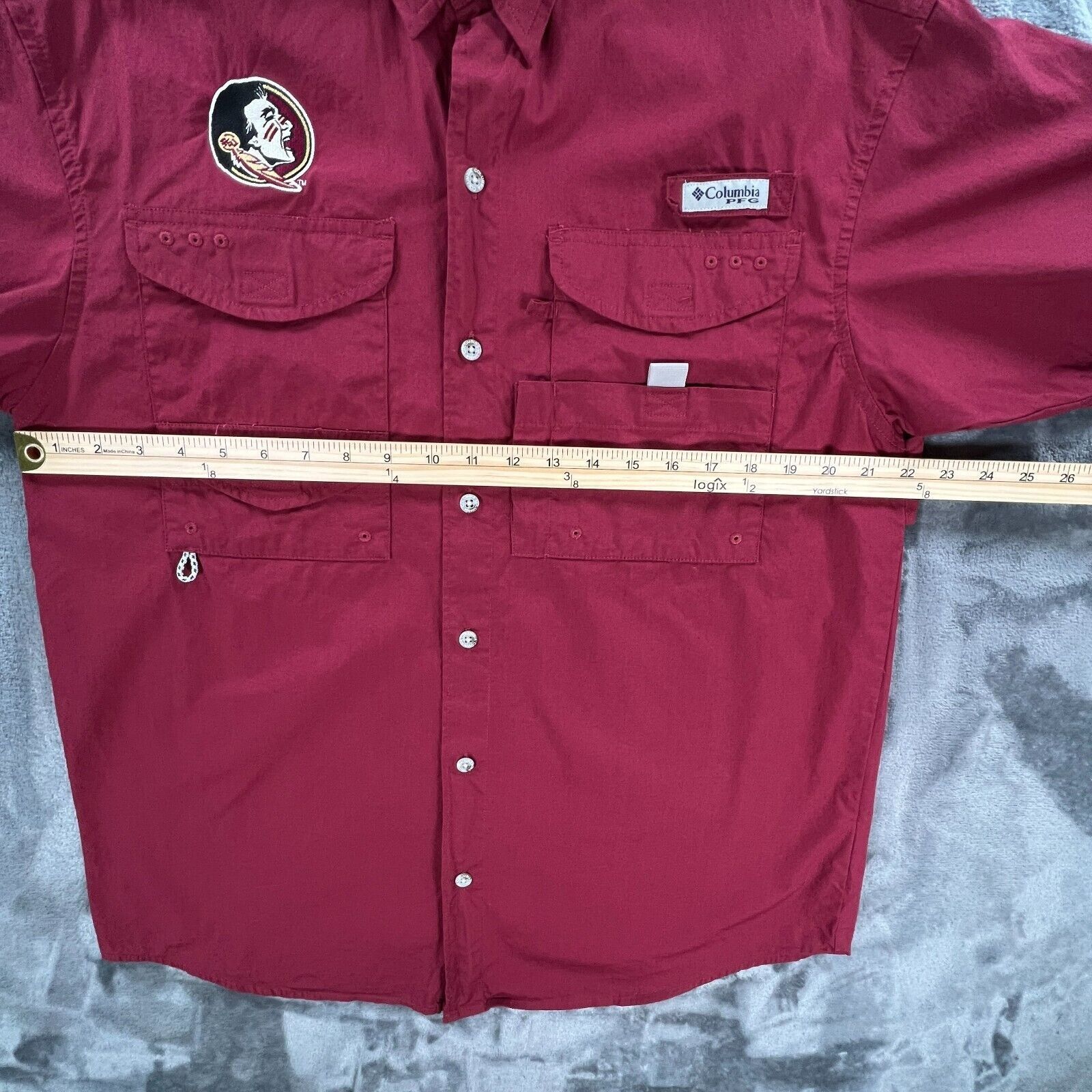Columbia Columbia PFG Fishing Vented Shirt Men S Florida State Semino Size US S / EU 44-46 / 1 - 8 Thumbnail