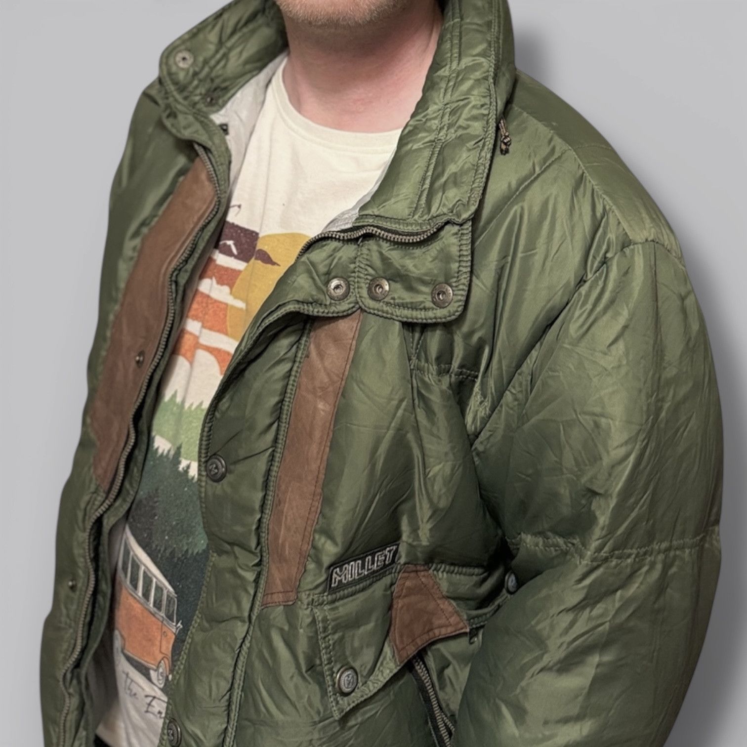Other Vintage MILLET Made in France Ski Jacket 80s 90s Puffer Size US XXS / EU 40 - 5 Thumbnail