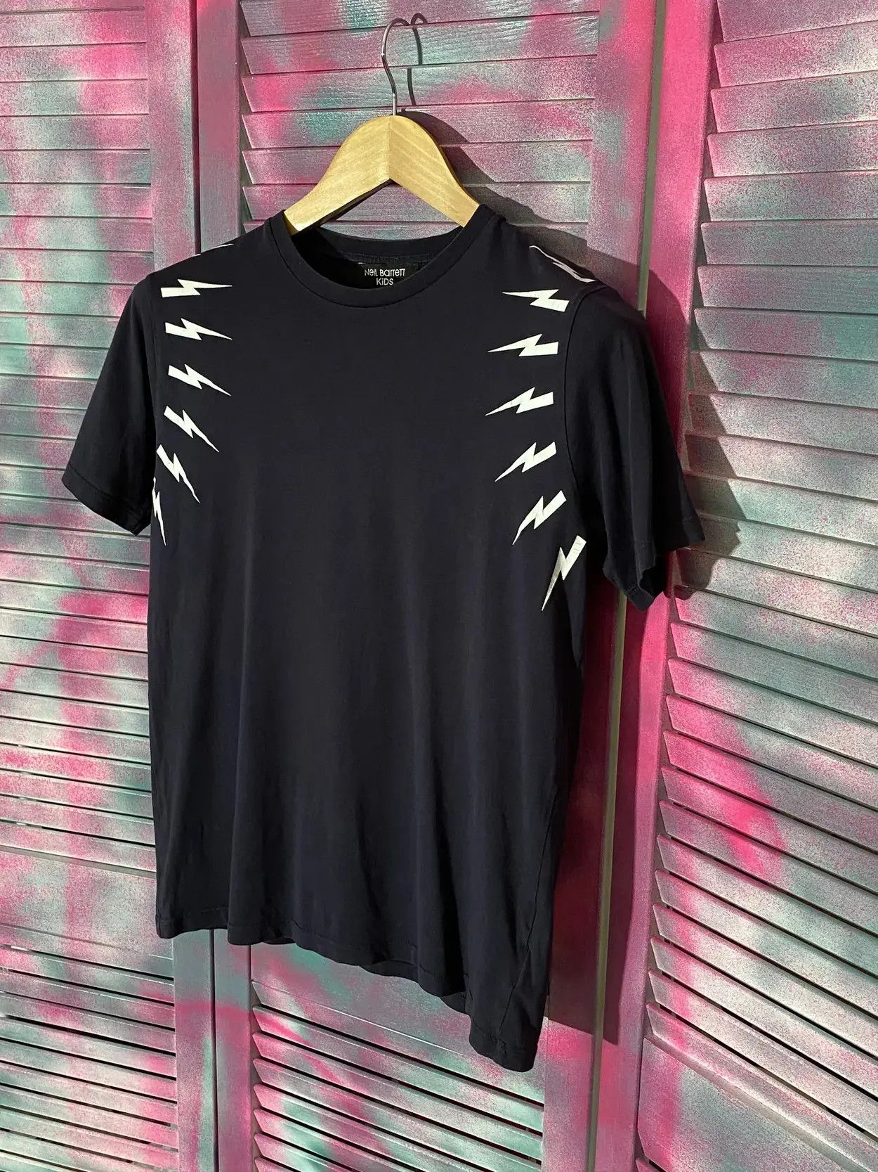 Neil Barrett Neil Barrett lightning T-shirt Size US XS / EU 42 / 0 - 1 Thumbnail