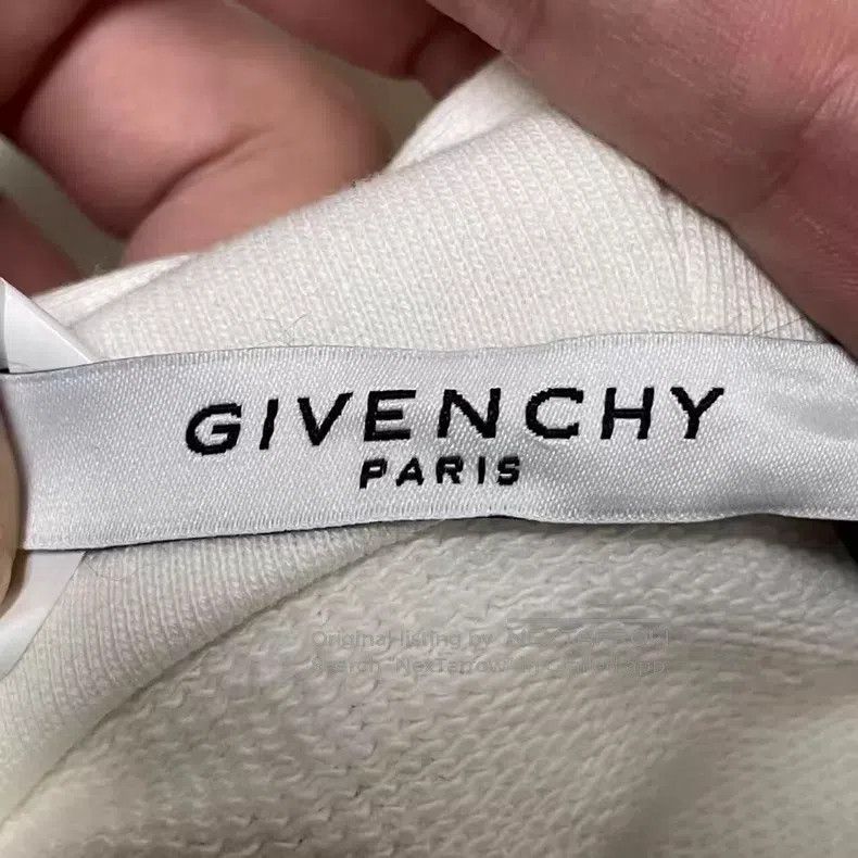 Givenchy Givenchy White Star Ribbon Hoodie Size US M / EU 48-50 / 2 - 3 Thumbnail