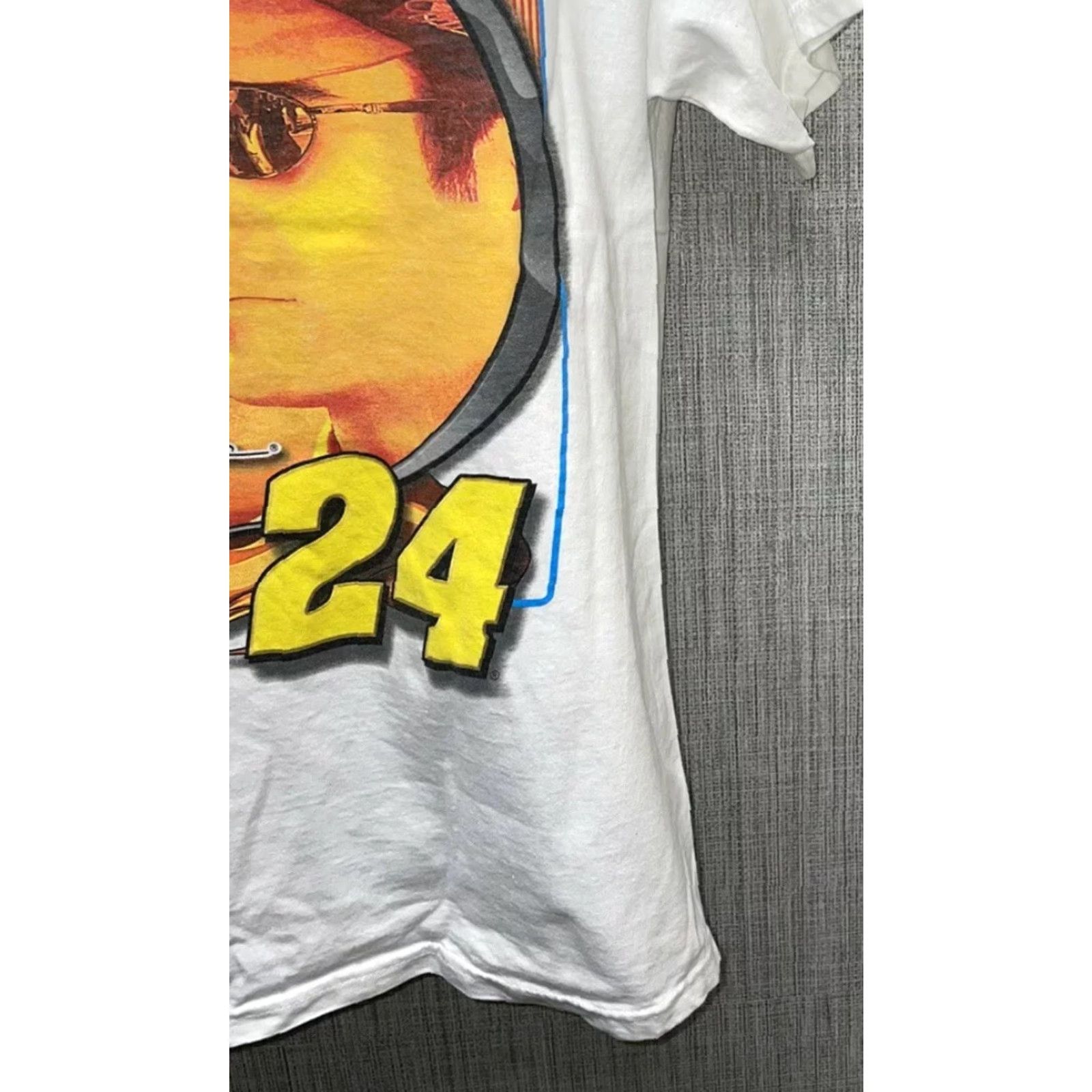 Vintage VINTAGE Jeff Gordon graphic Tee White Graphic T-Shirt Mens L Size US L / EU 52-54 / 3 - 3 Thumbnail