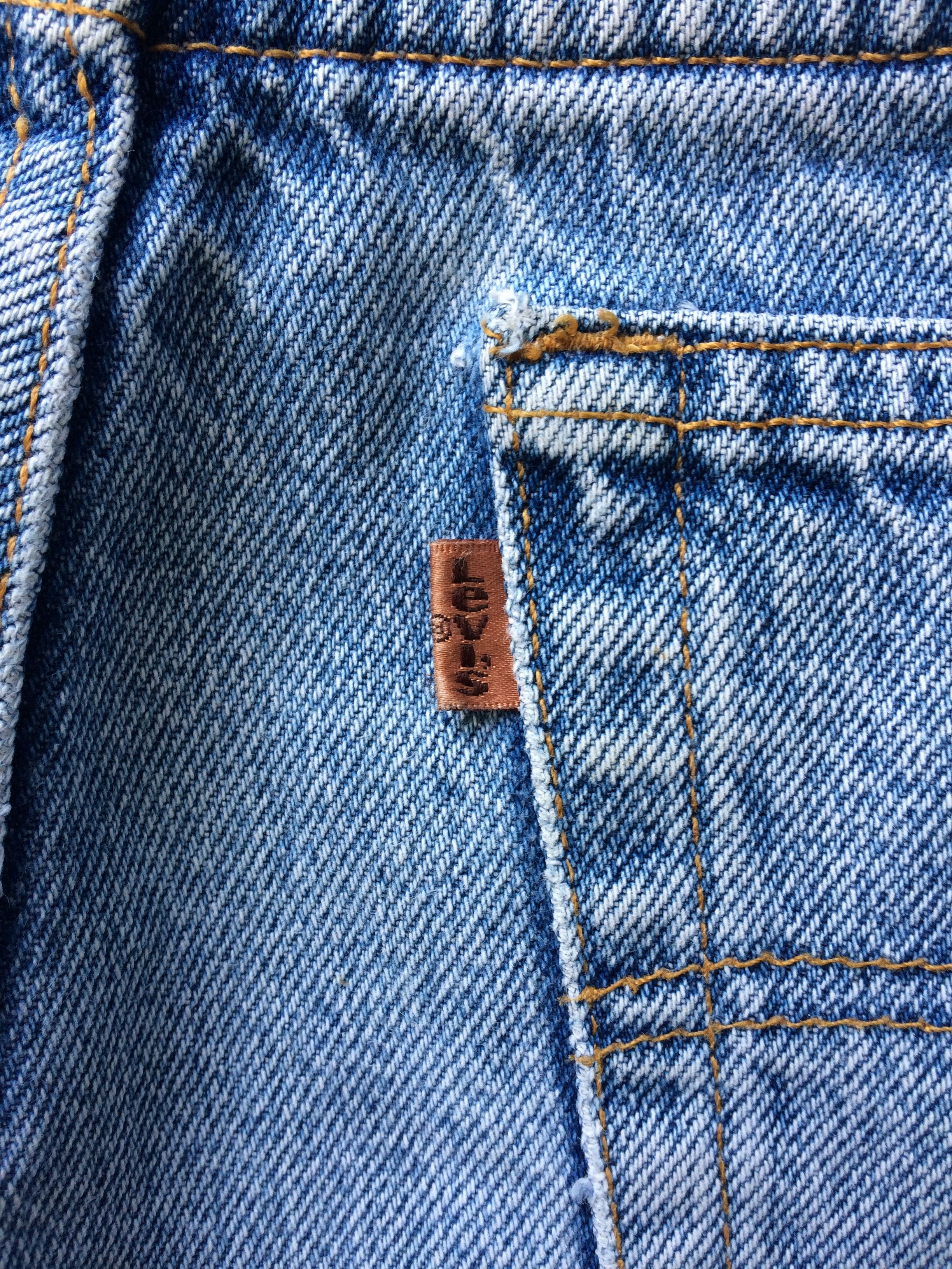 Jean Hippie Flare Los Angeles Patch Light Wash Levis #D-806 Size US 36 / EU 52 - 14 Thumbnail