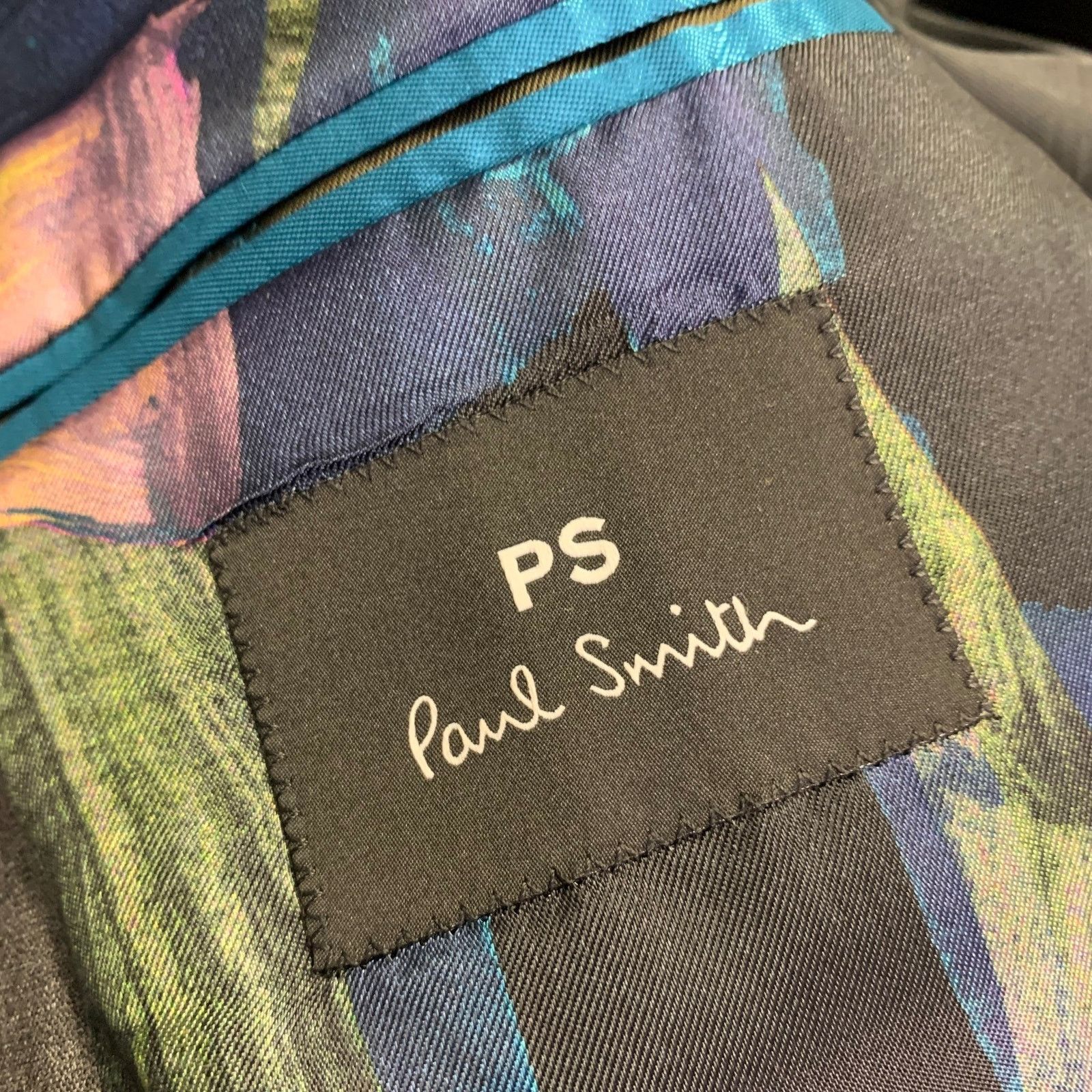 Paul Smith PAUL SMITH Size 36 Grey Wool Blend Single Breasted Jacket Size 36R - 4 Thumbnail