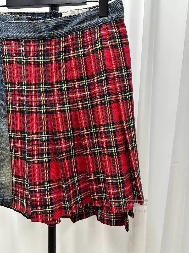 Junya Watanabe JUNYA WATANABE size XS Patchwork Skirt Size 23" - 3 Thumbnail