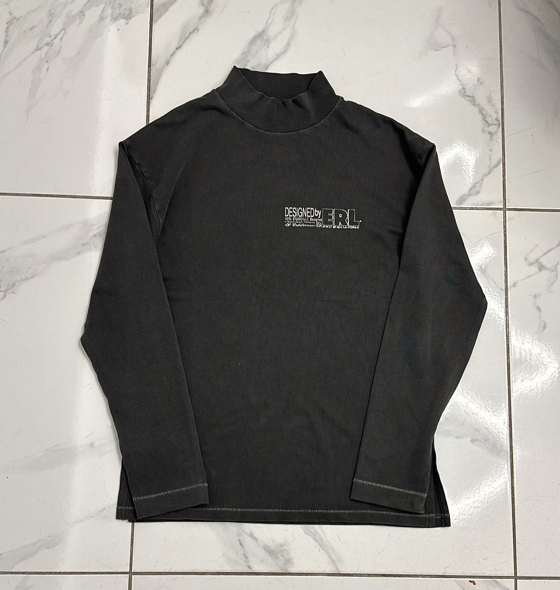 ERL × Vintage ERL Men's Make Believe Long Sleeve Black Size US M / EU 48-50 / 2 - 2 Thumbnail