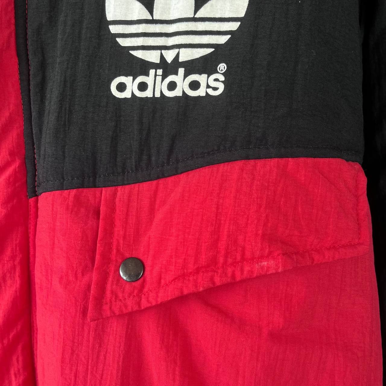 Adidas 80s Adidas Trefoil Football Soccer Training Jacket Parka Size US L / EU 52-54 / 3 - 5 Thumbnail