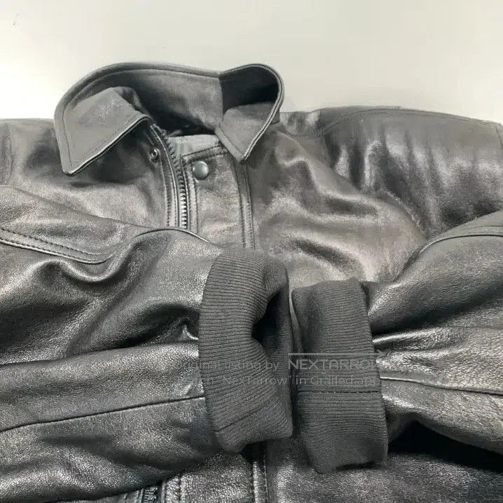 Balenciaga Balenciaga Black Logo Leather Bomber Jacket. Size US XS / EU 42 / 0 - 8 Thumbnail