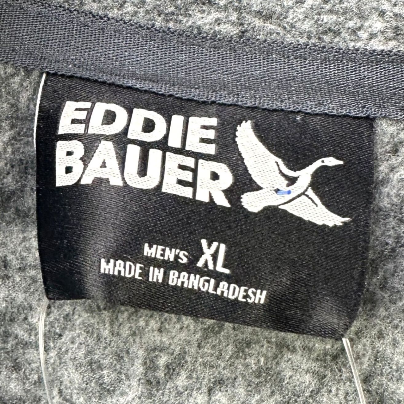 Eddie Bauer VINTAGE? No. Eddie Bauer Jacket Full Zip Mens XL Gray Long Sleeve Pockets Outdoor Logo NEW Size US XL / EU 56 / 4 - 4 Thumbnail