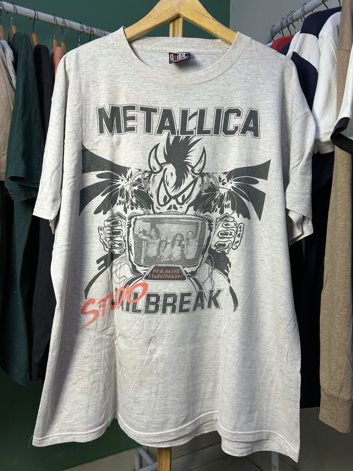 Metallica Vintage Metallica Studio Jail Break M Devito 1995 Size US XL / EU 56 / 4 - 1 Thumbnail