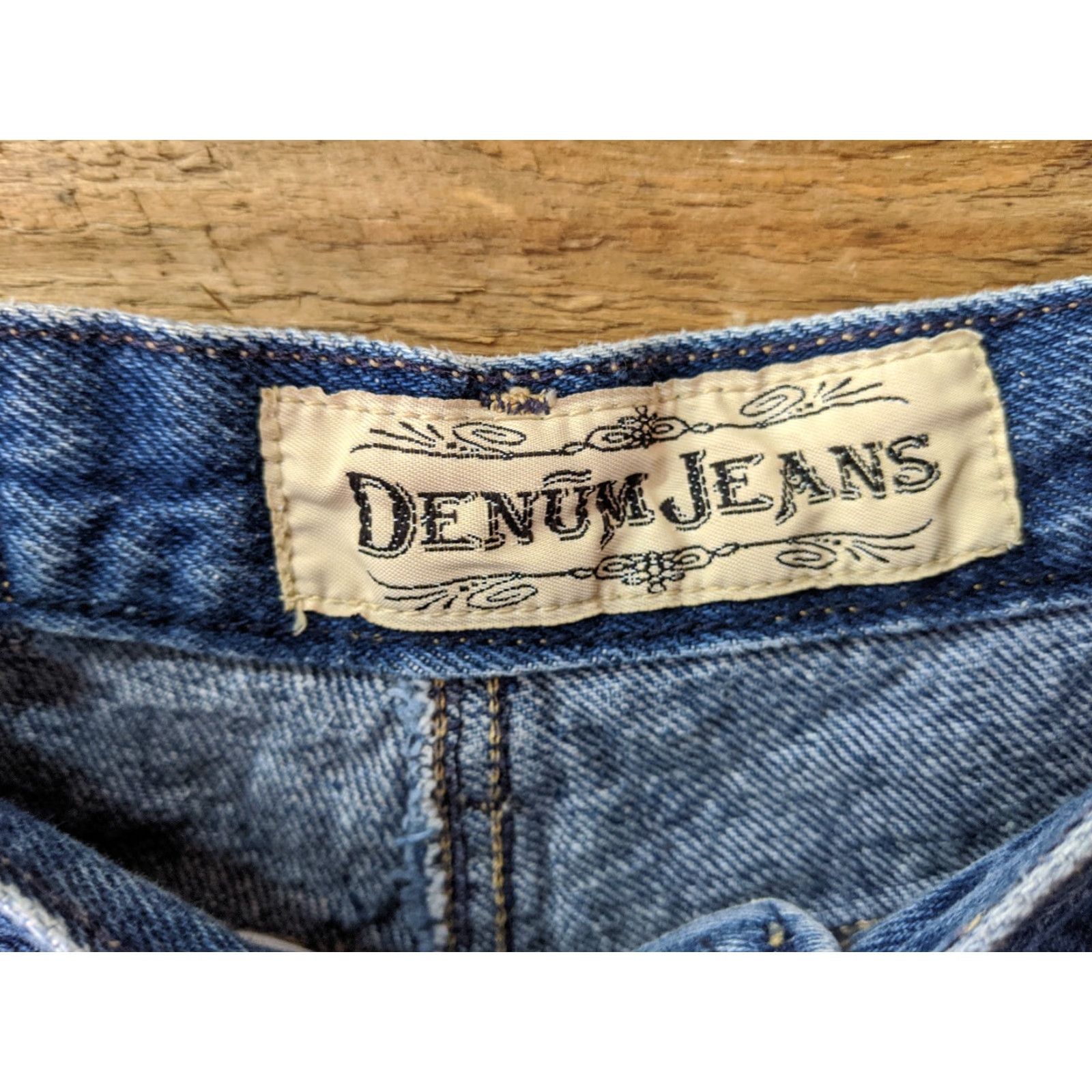Vintage VINTAGE 90's DENIM JEANS High Waisted Rise Tapered Mom Jean 30 X 32 Blue Womens Jeans 90s Denim Cotton Dark Wash Mens Size 34" / US 12 / IT 48 - 4 Thumbnail