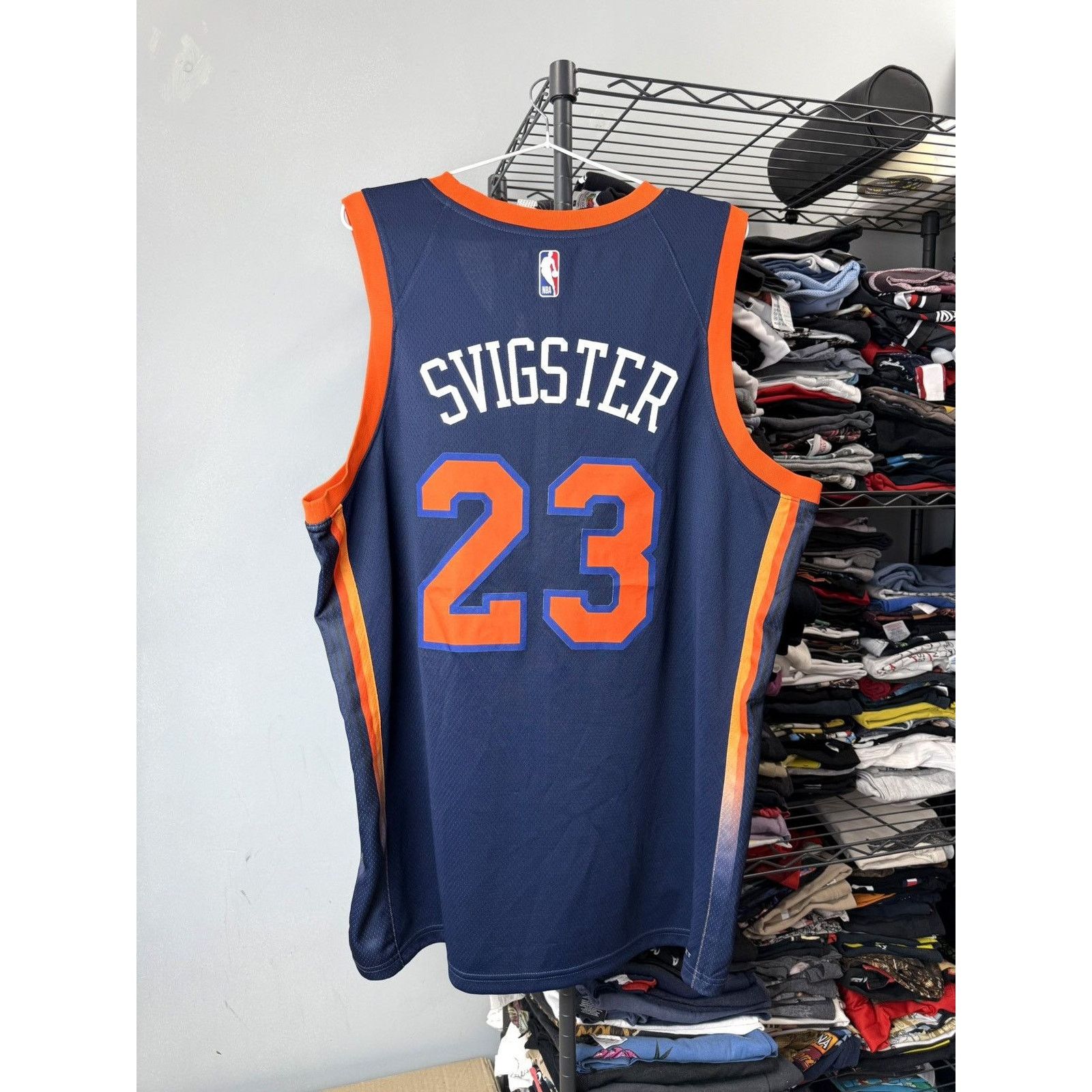 Jordan Brand Jordan New York Sleeveless Basketball Jersey T Shirt Size US XL / EU 56 / 4 - 2 Thumbnail