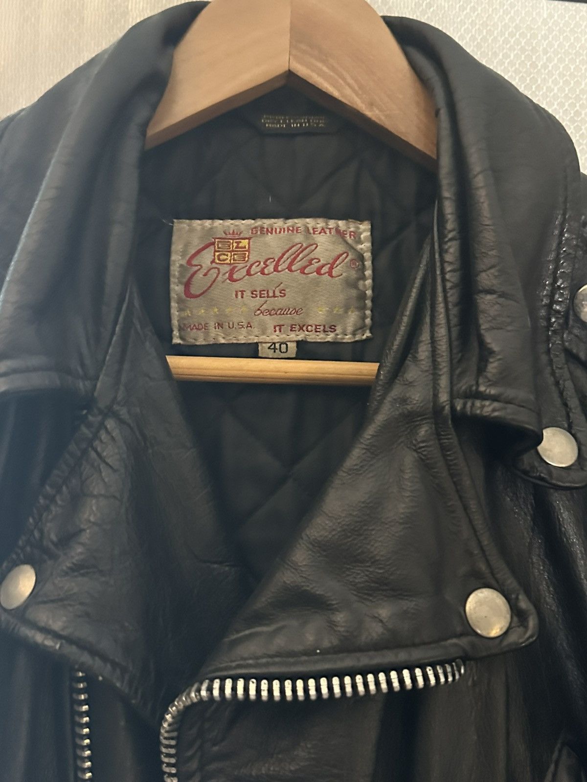Excelled Leather Jacket Double Rider Size US XXS / EU 40 - 4 Thumbnail