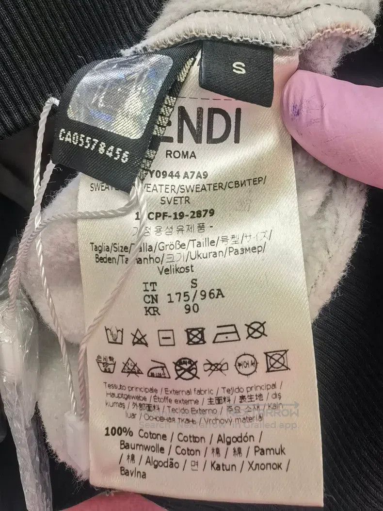 Fendi Fendi FF monogrammed full-print hooded sweatshirt Size US S / EU 44-46 / 1 - 8 Thumbnail