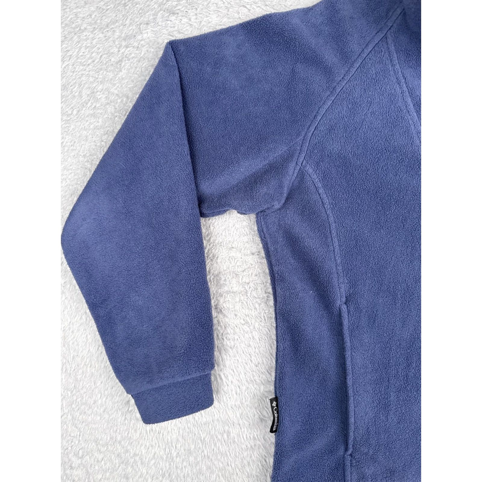 Vintage VINTAGE Columbia Jacket Womens Small Blue Interchange Full Zip Pockets Polyester Fleece Mid-Length Zip Size S / US 4 / IT 40 - 3 Thumbnail