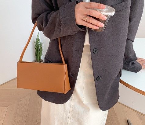 Japanese Brand Huskycat retro simplistic bag Size ONE SIZE - 1 Thumbnail