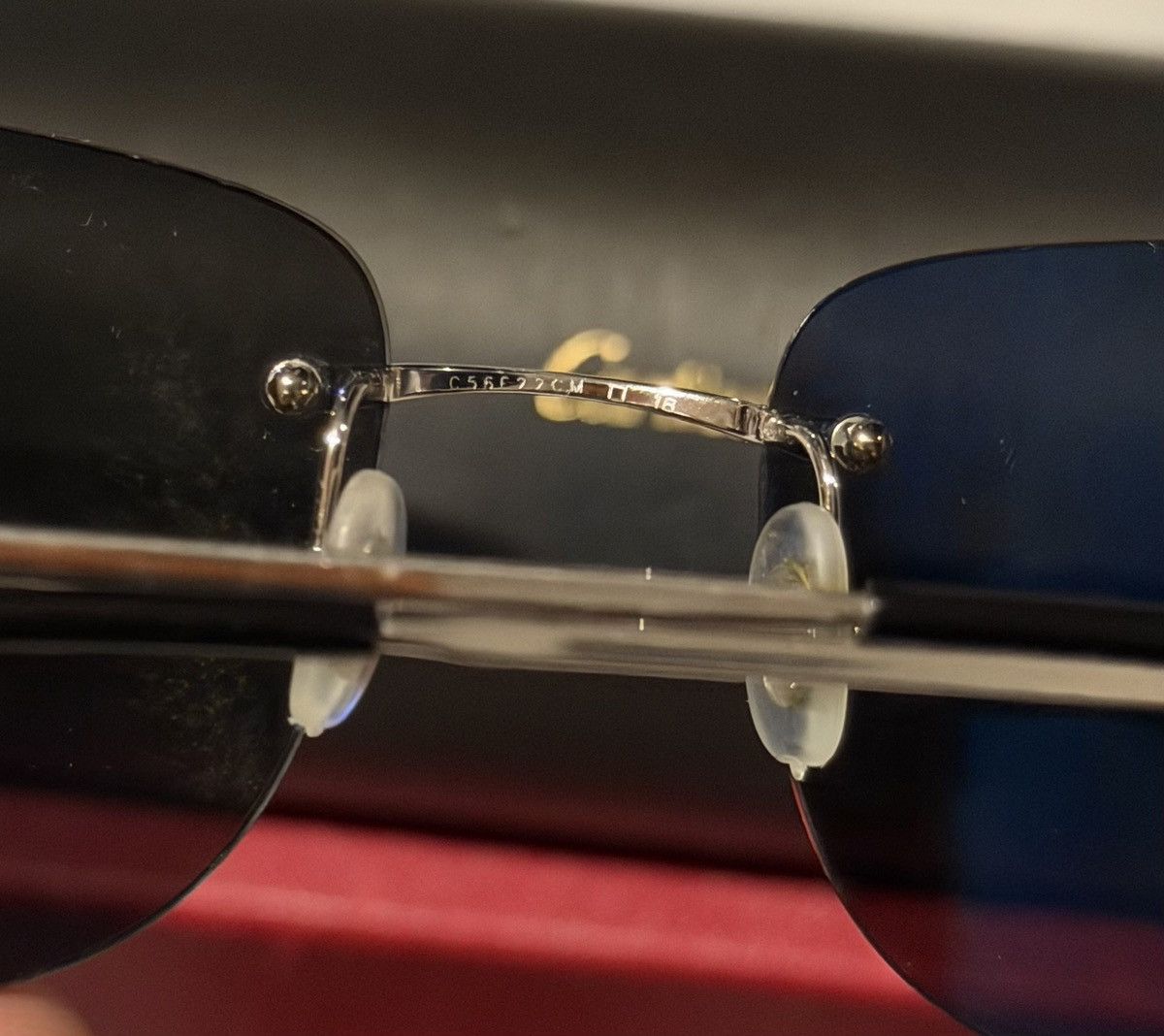 Cartier Cartier Piccadilly “Big C” Sunglasses Size ONE SIZE - 2 Thumbnail