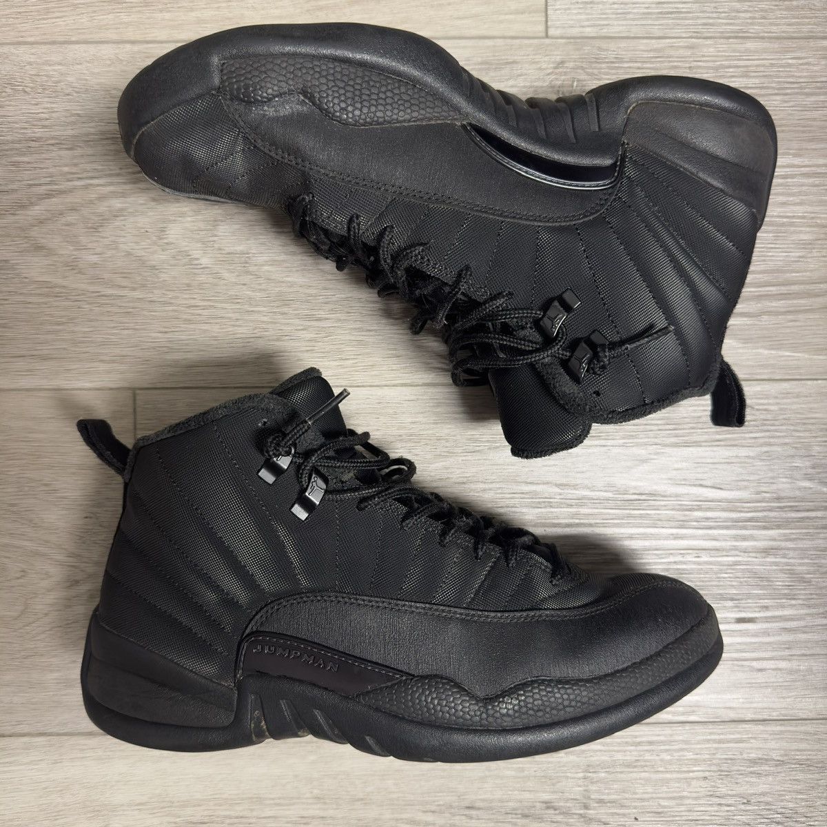 Jordan Brand Jordan 12 Retro Winter Black Size US 9 / EU 42 - 4 Thumbnail
