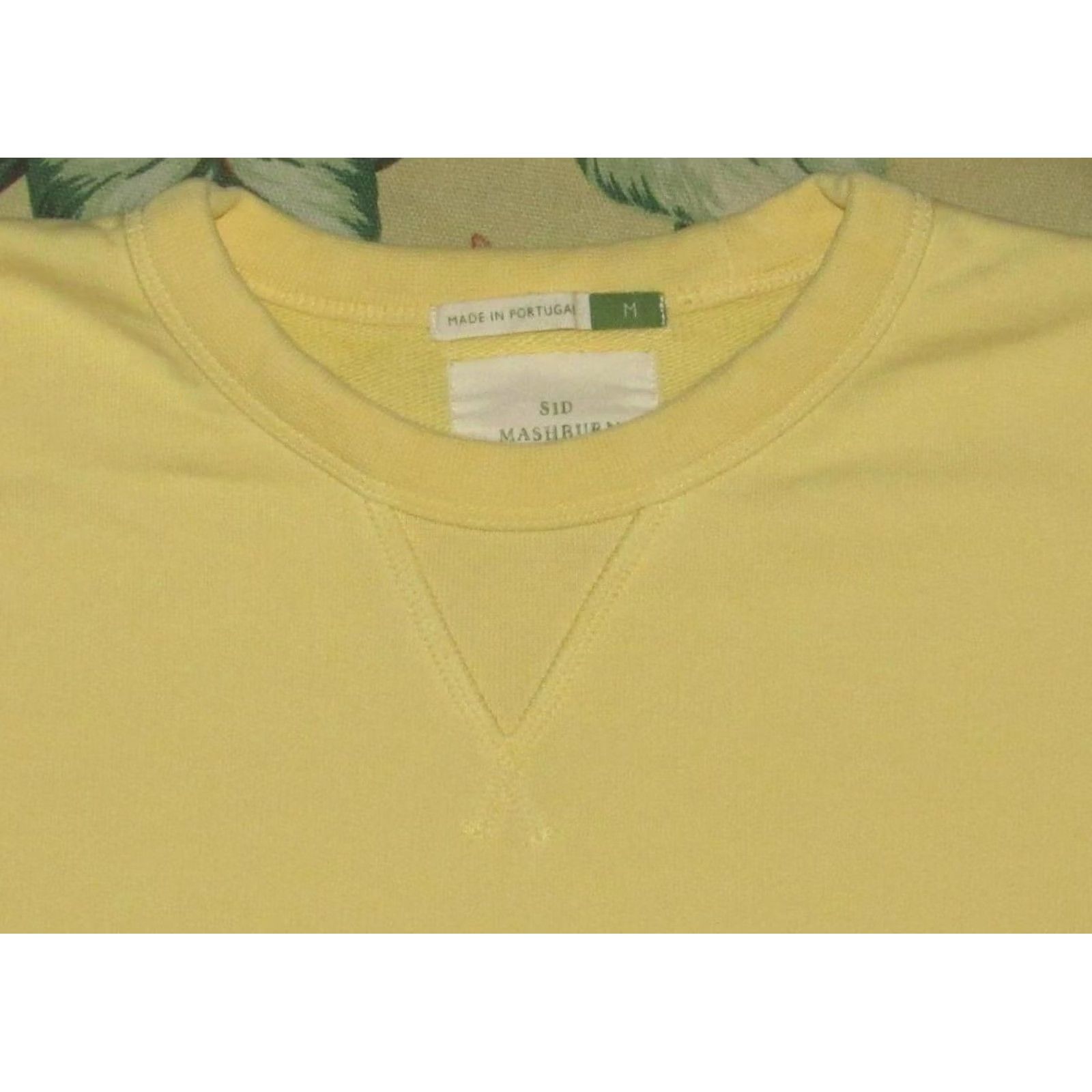Sid Mashburn SID MASHBURN Yellow Cotton Crewneck Sweatshirt Sweater Medium Mens Size US M / EU 48-50 / 2 - 2 Thumbnail