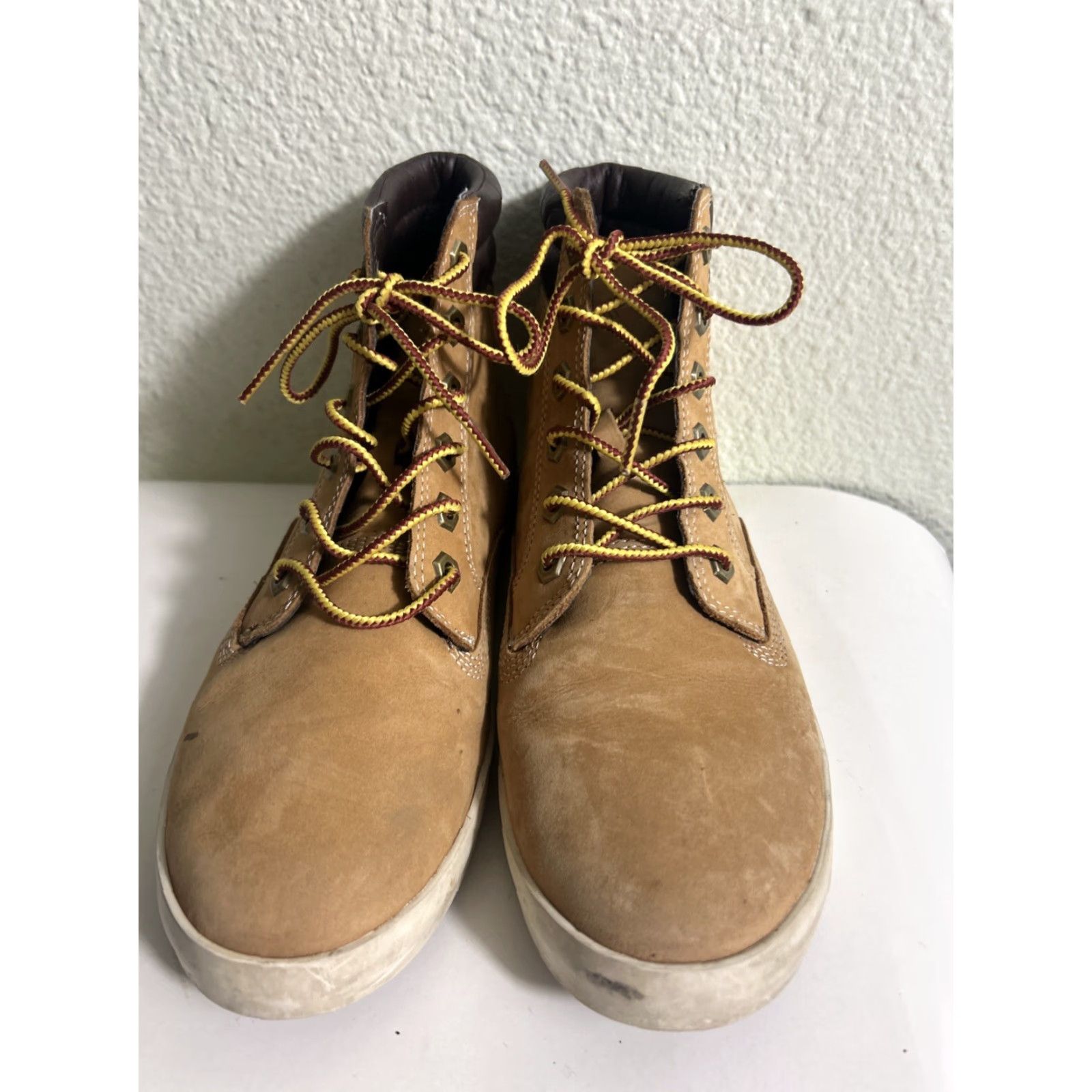 Timberland Timberland Women's 7.5 Leather Boots Wheat Nubuck Lace Up Sneaker Ankle Size US 8 / IT 38 - 7 Thumbnail