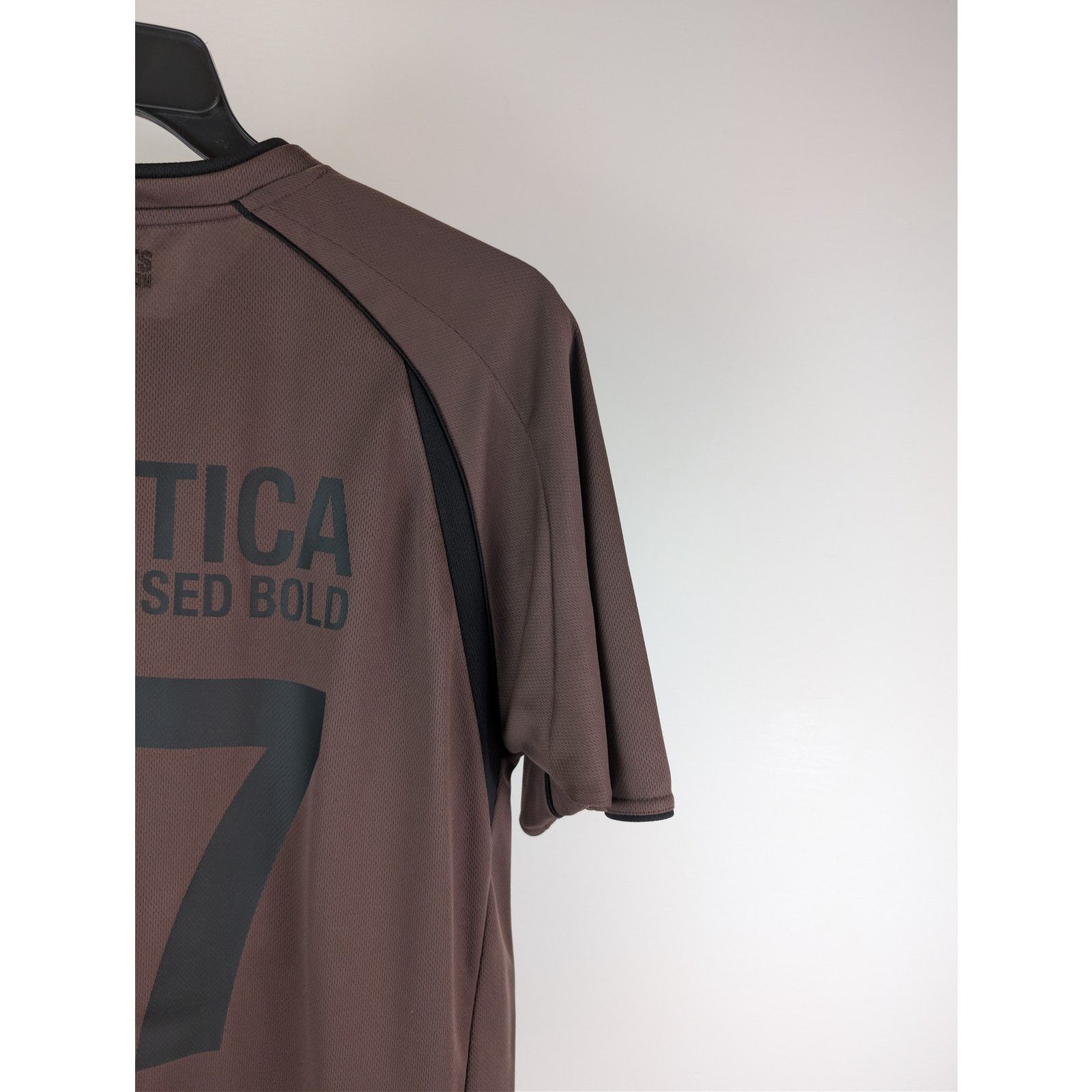 Vetements o1rshd1 Trademark Football Jersey T-Shirt in chocolate brown Size US S / EU 44-46 / 1 - 13 Thumbnail