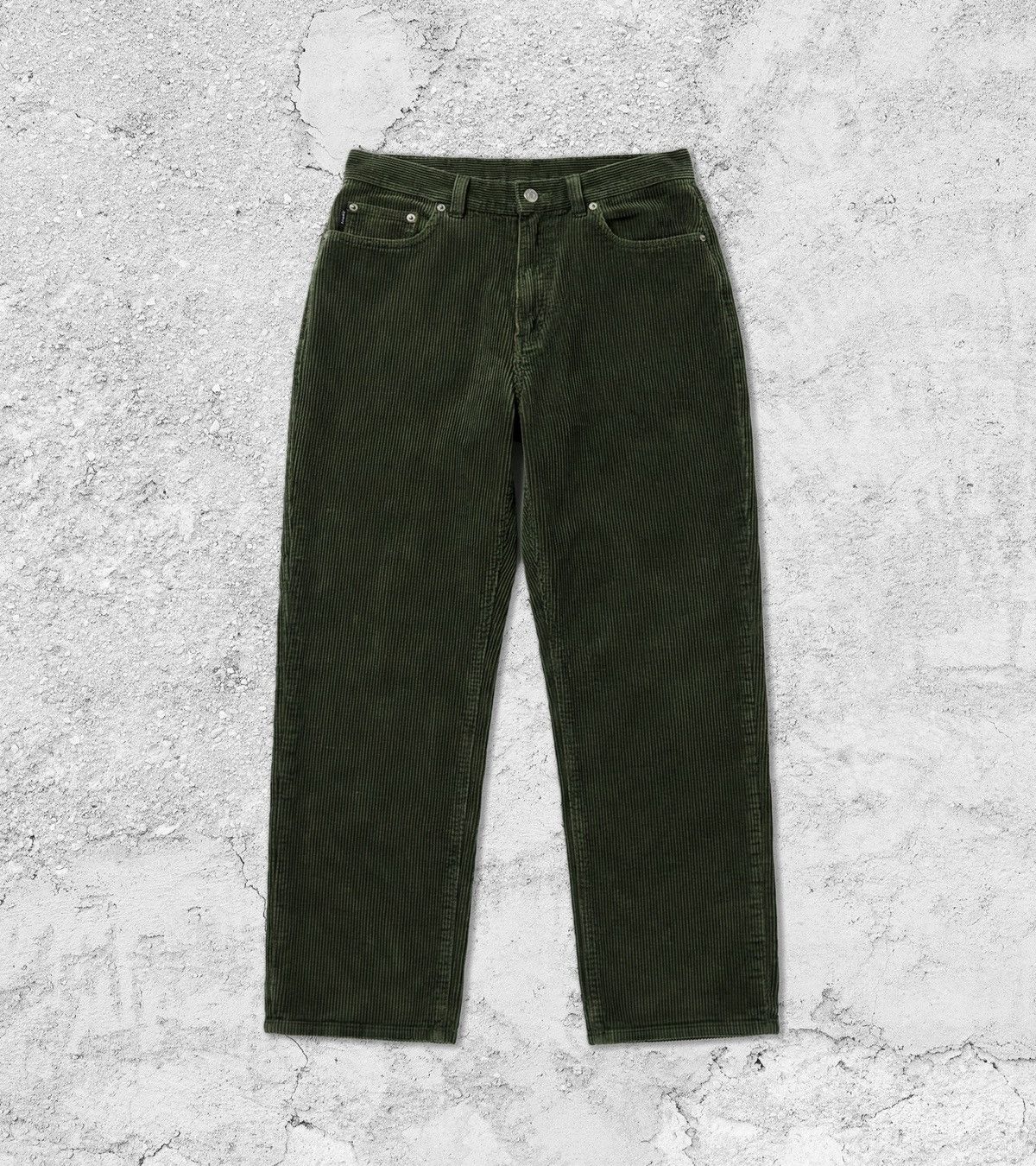 Lauren Ralph Lauren Corduroy Olive Shiny Pants LAUREN by RALPH LAUREN 6 Size 28" / US 6 / IT 42 - 1 Thumbnail