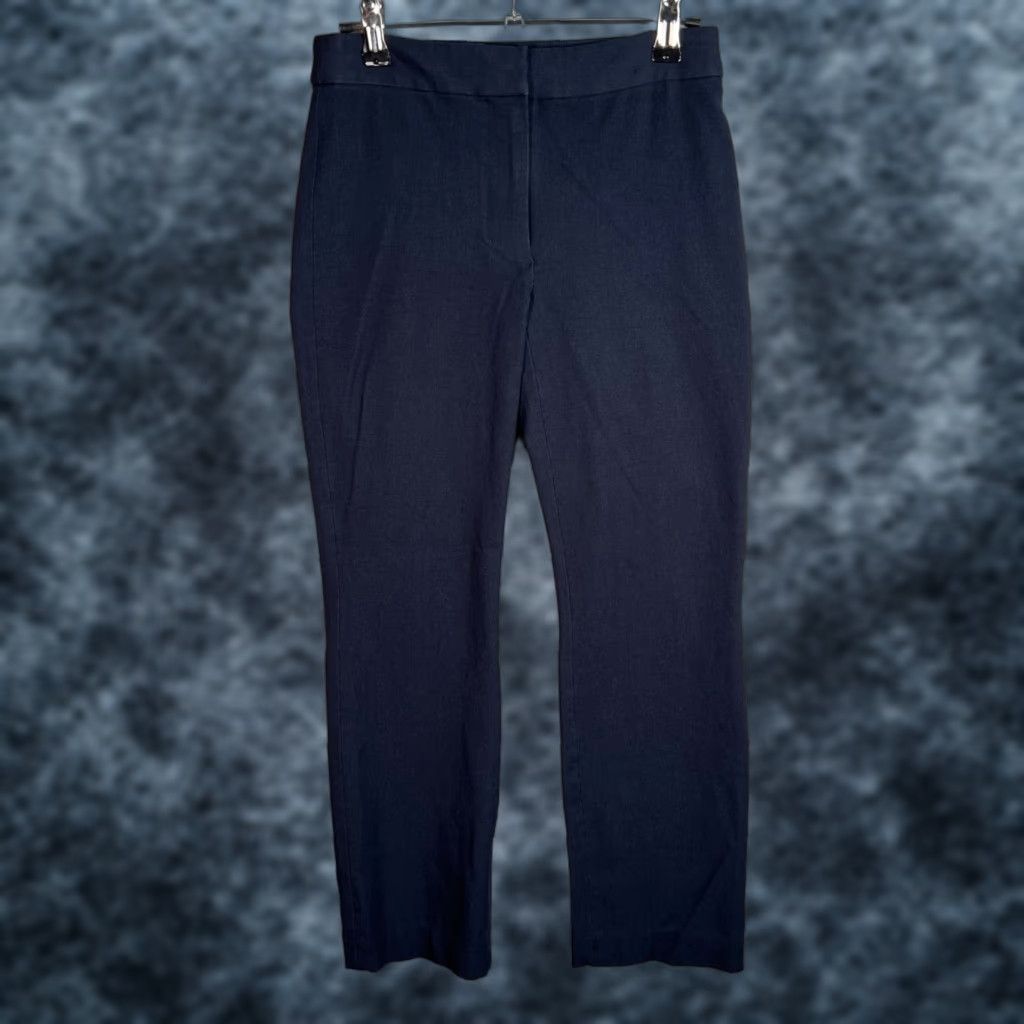 Vintage Wilfred Womens 0 Navy Blue Tailored Dress Pants Modern Professional Stretch Dress Pants Women Slim Straight Navy Blue Size 25" / US 0 / IT 36 - 1 Thumbnail